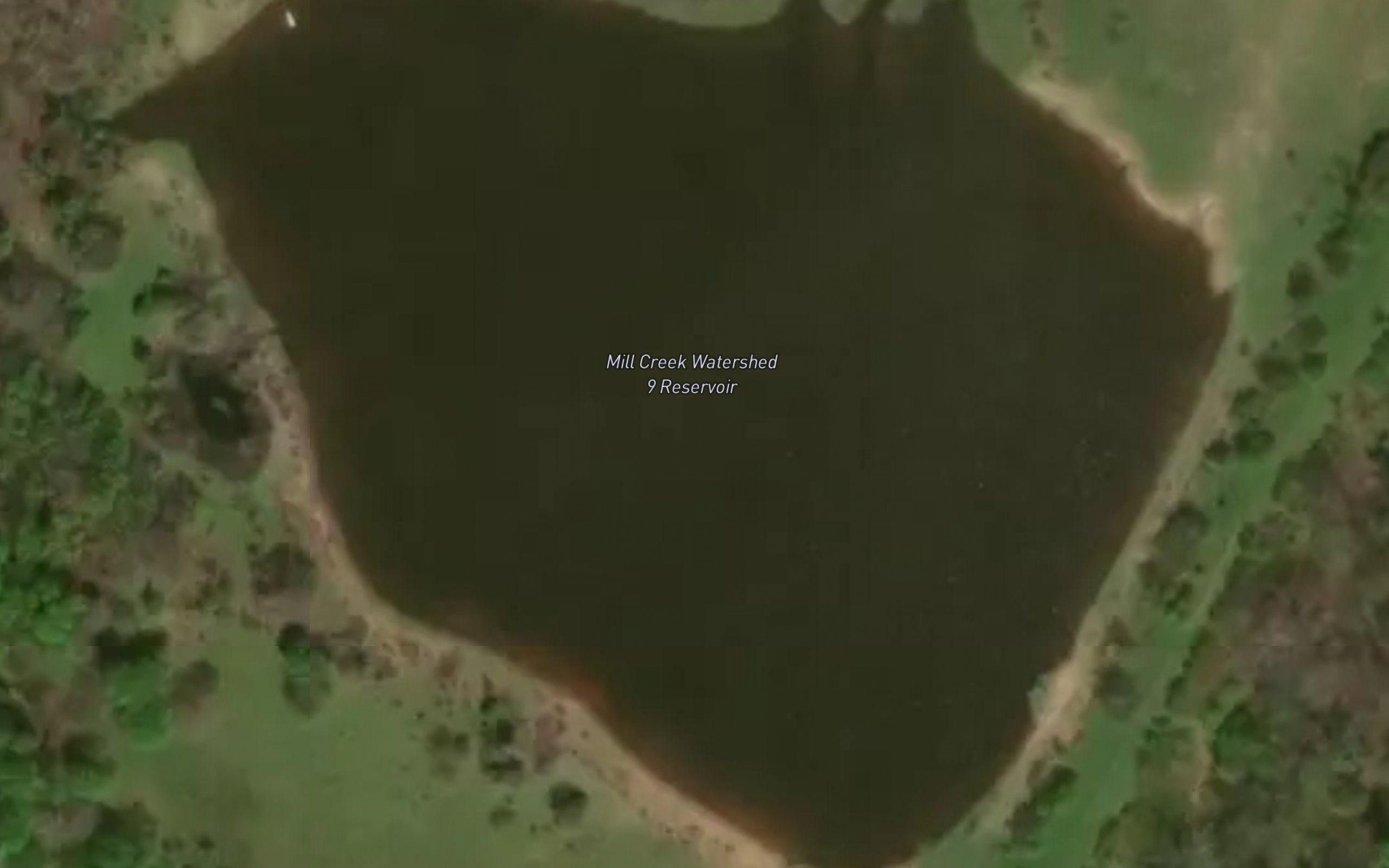 Mill Creek Watershed 9 Reservoir