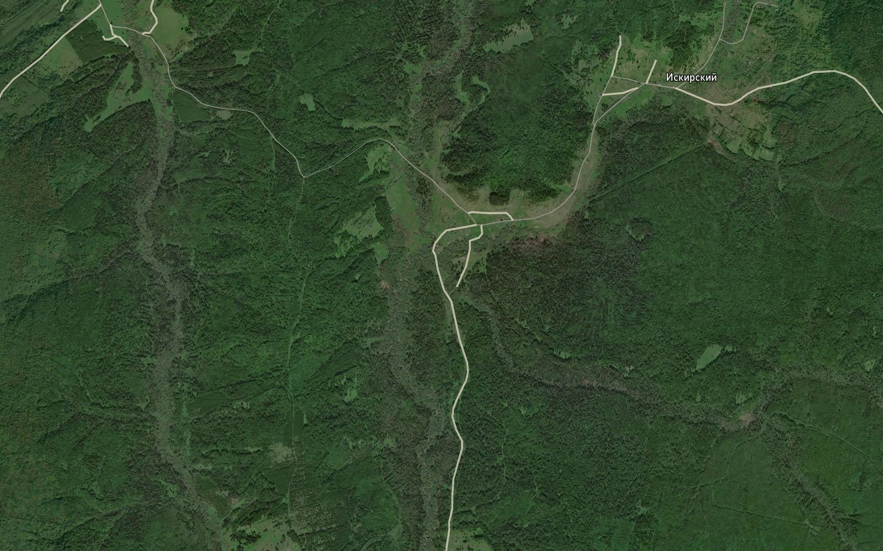 Satellite map of the Urmannaya Yermiya