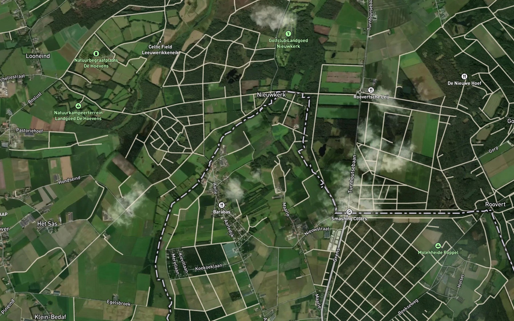Satellite map of the Goorle Loop