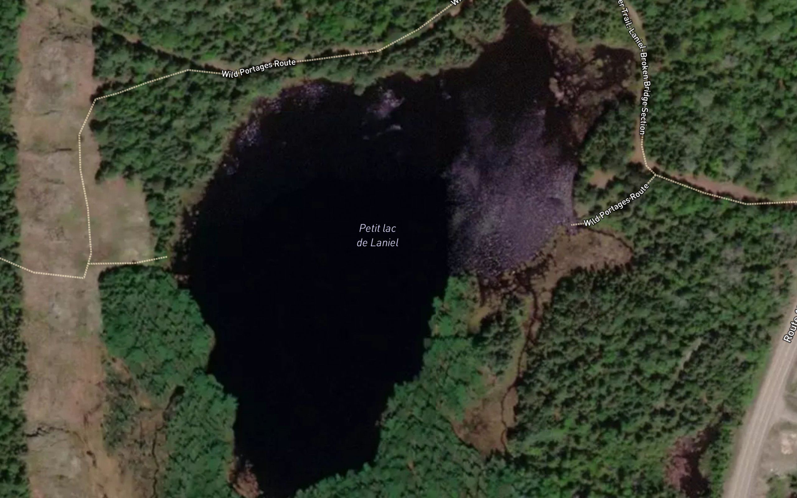 Petit lac de Laniel