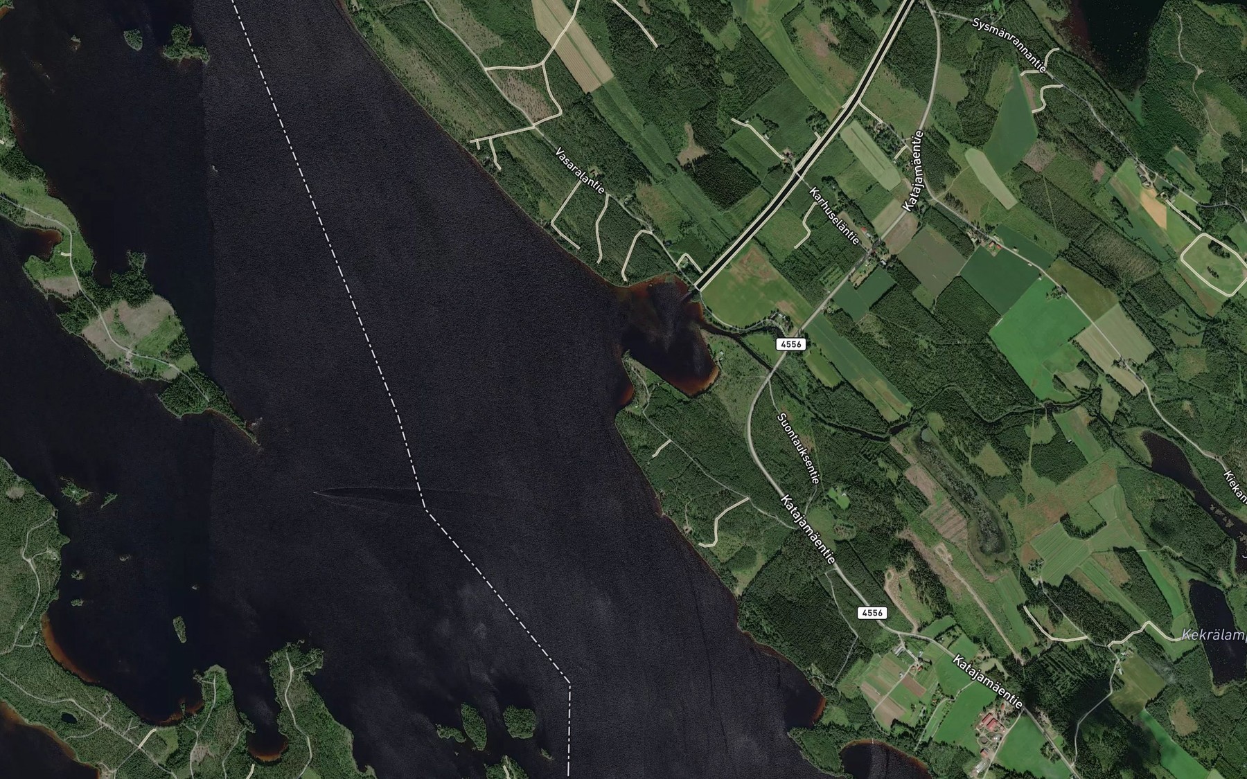 Satellite map of the Haltunlahti