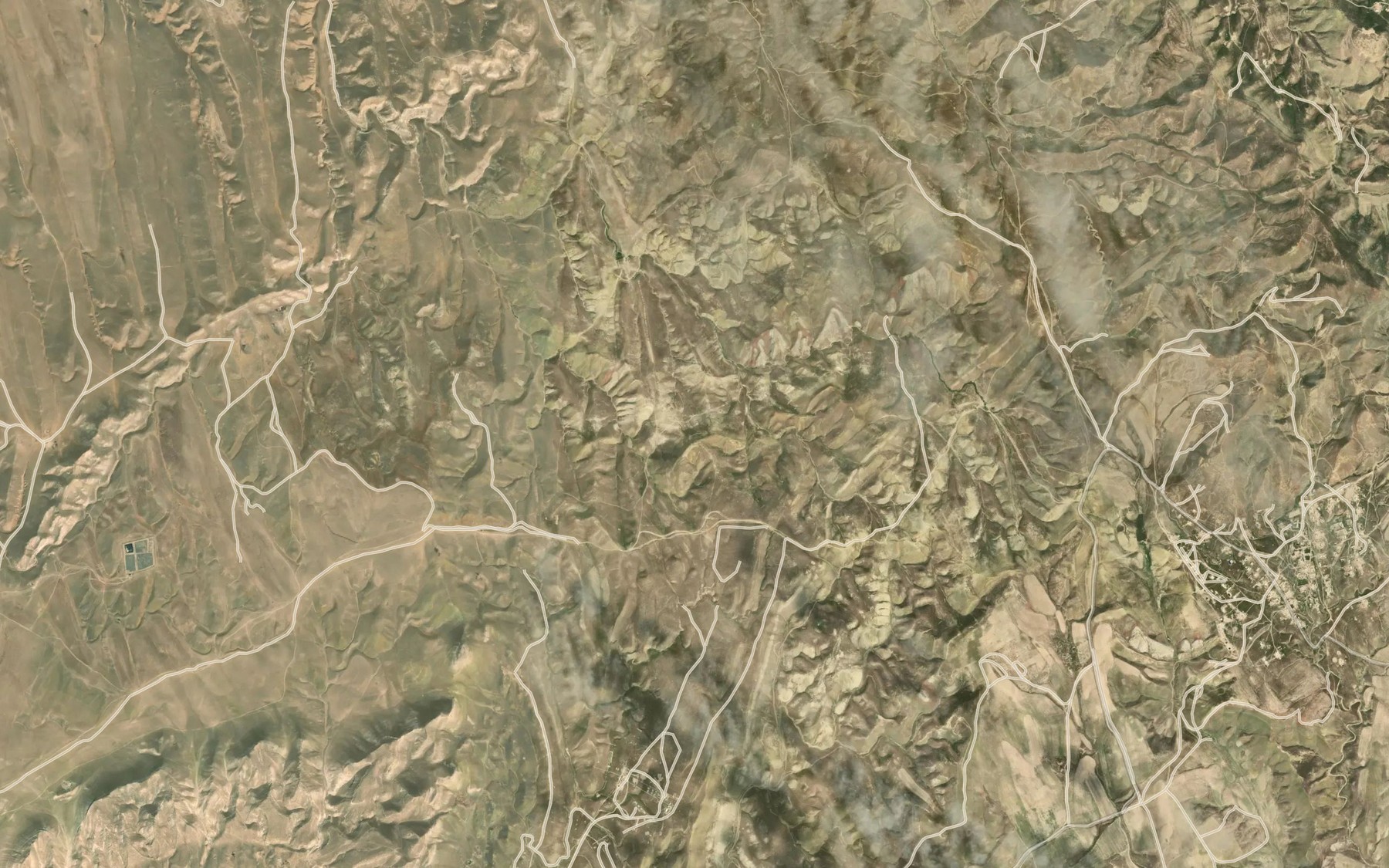 Satellite map of the Bo`talabuloq Buloq