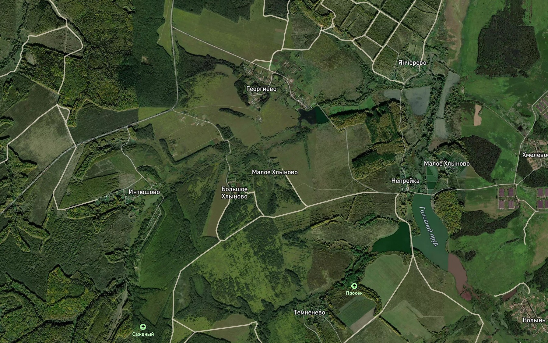 Satellite map of the Rybkhoz Nepreyka