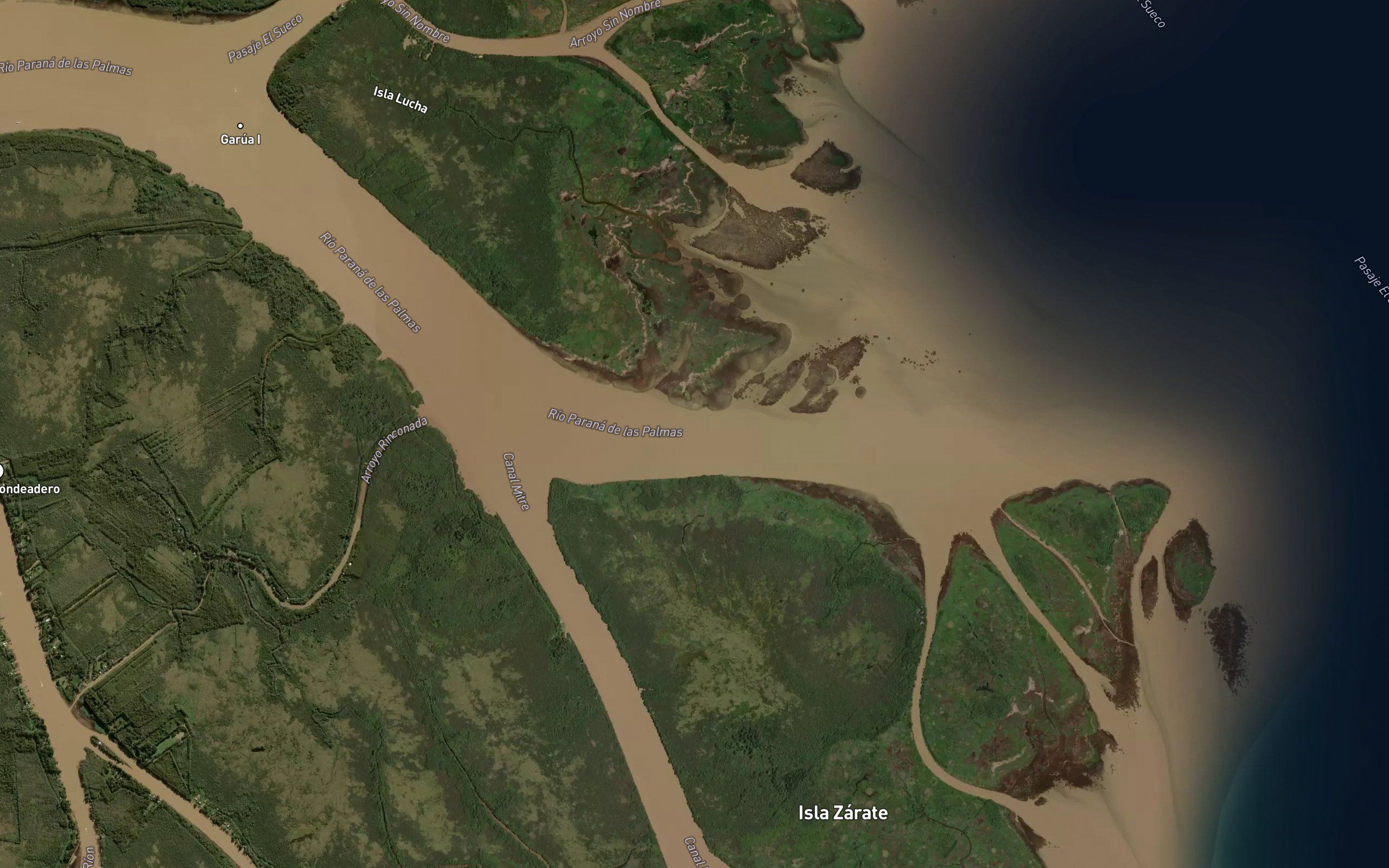 Rio Parana de las Palmas
