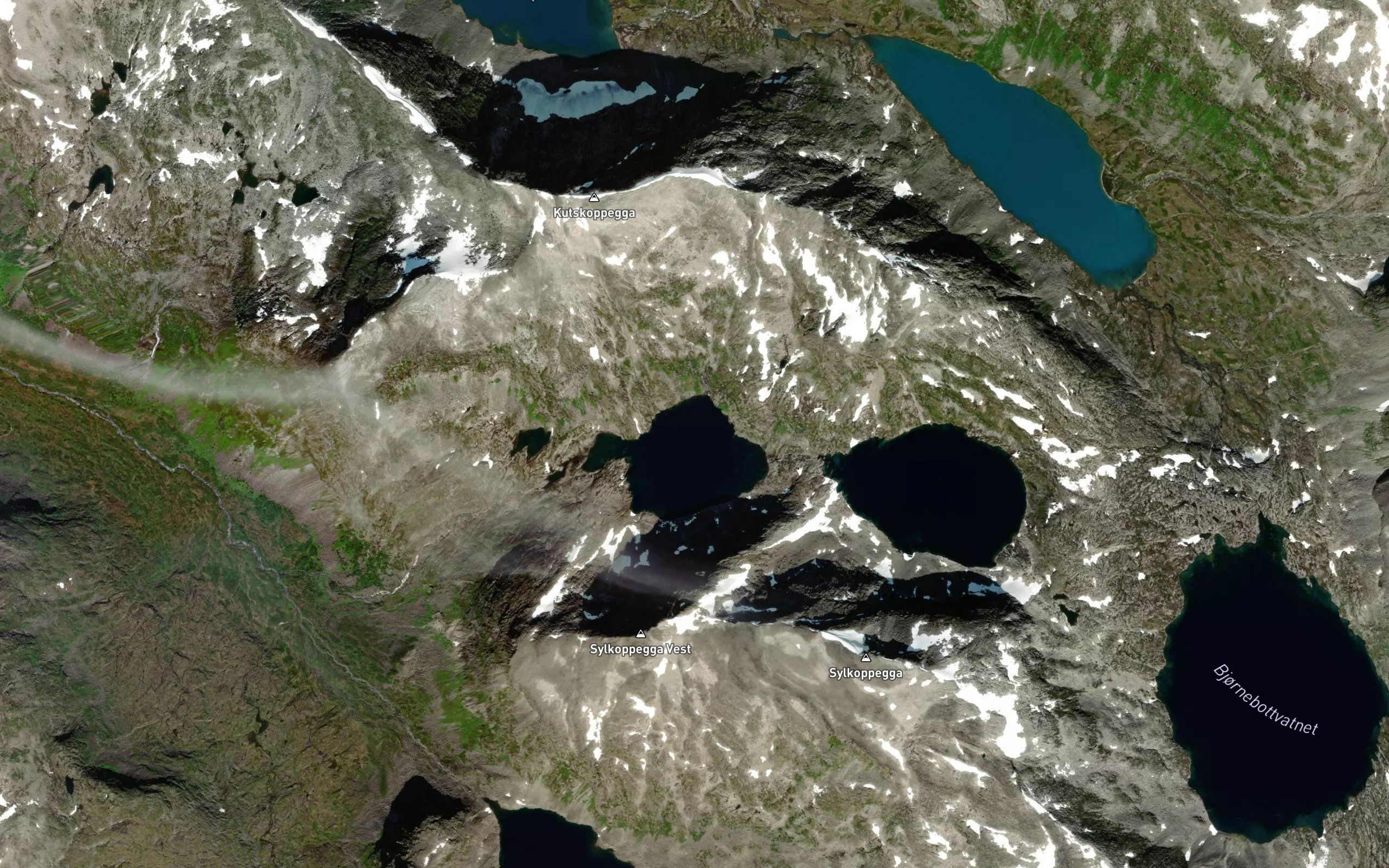 Knutskoppvatnet,heimste