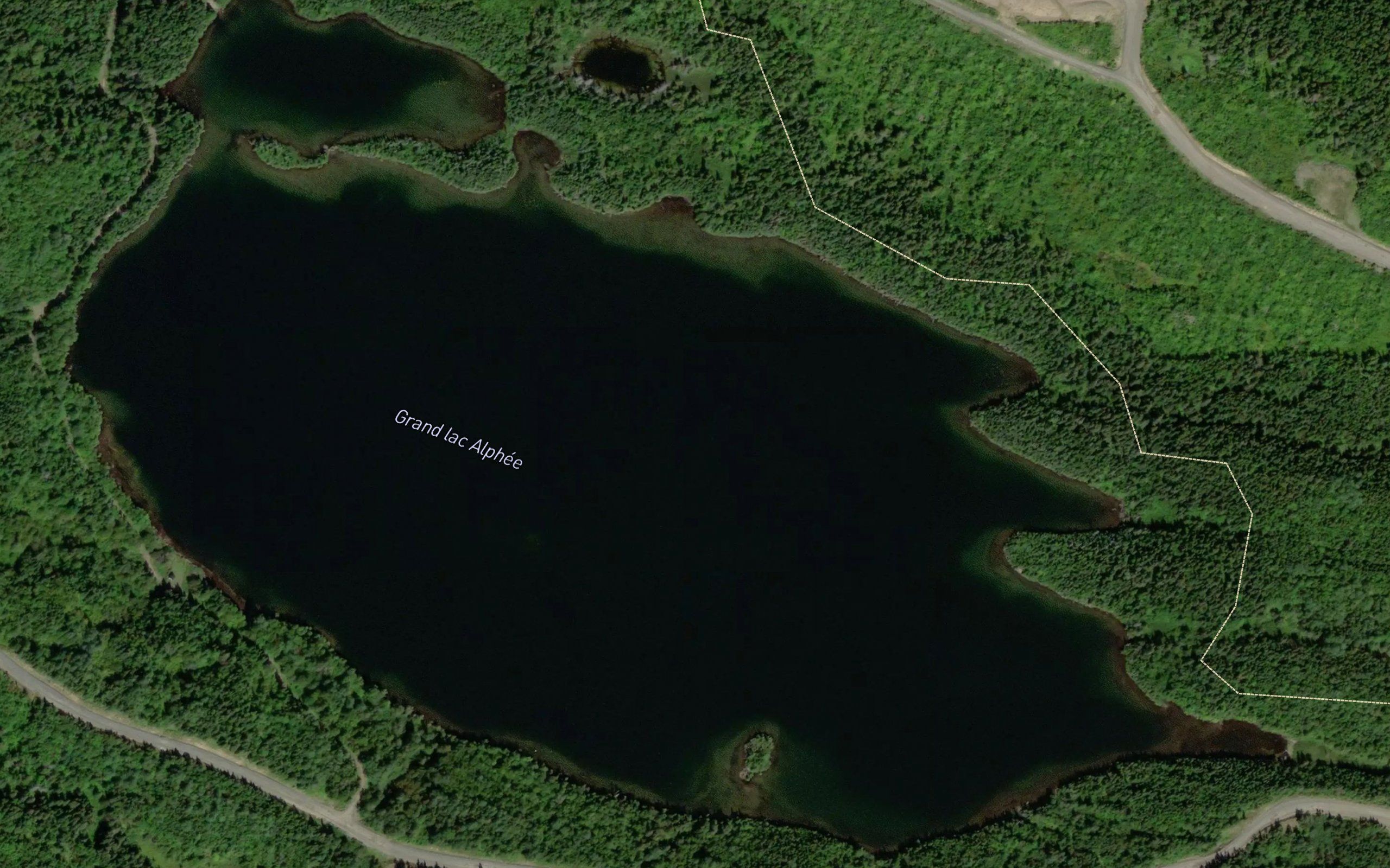 Grand lac Alphee