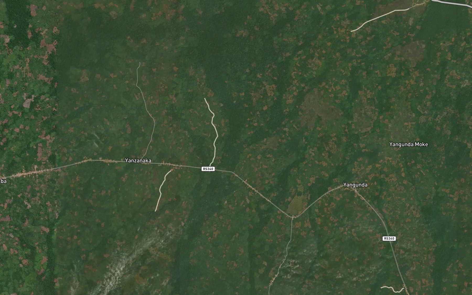 Satellite map of the Bondji