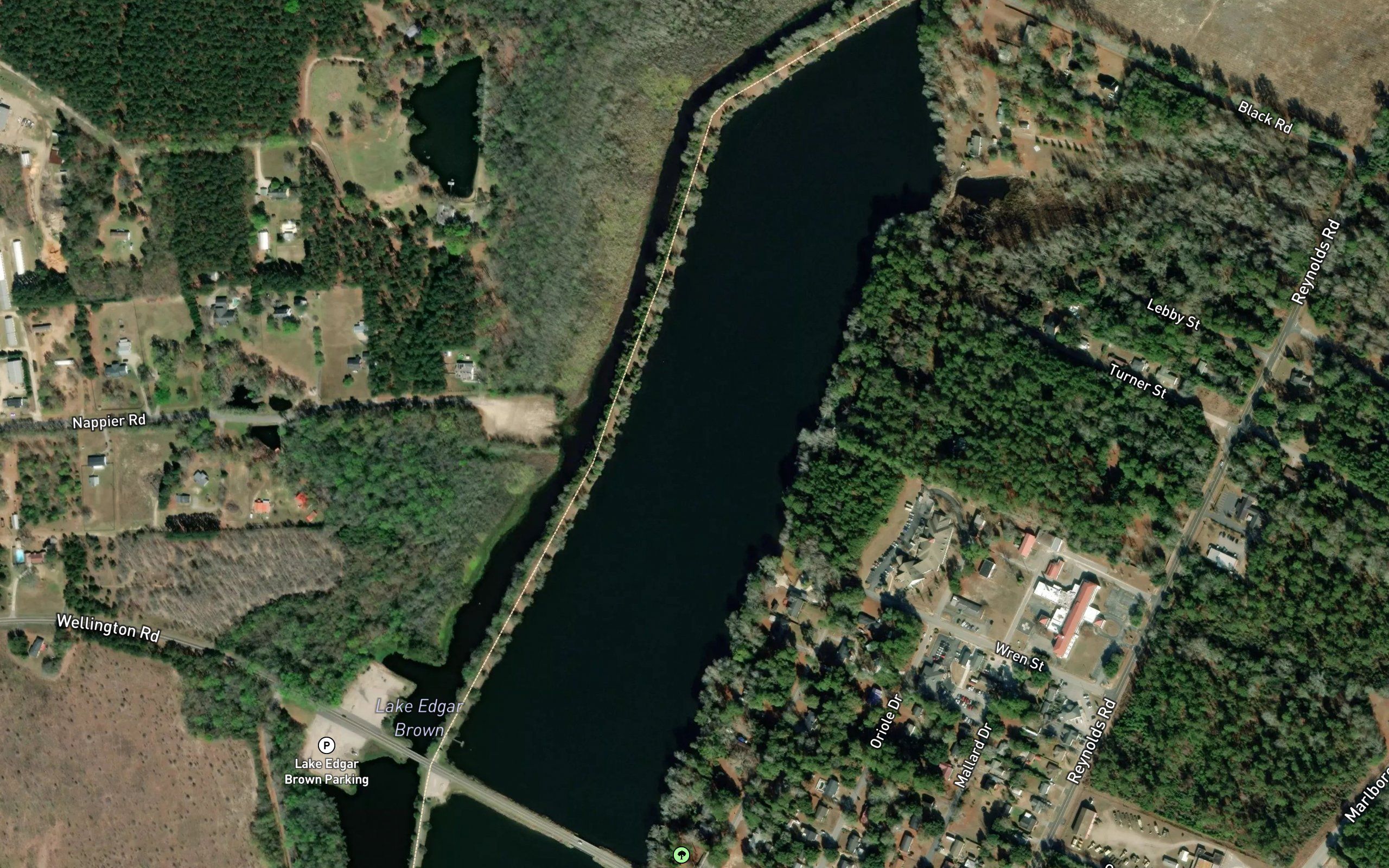 Edgar A Brown Lake