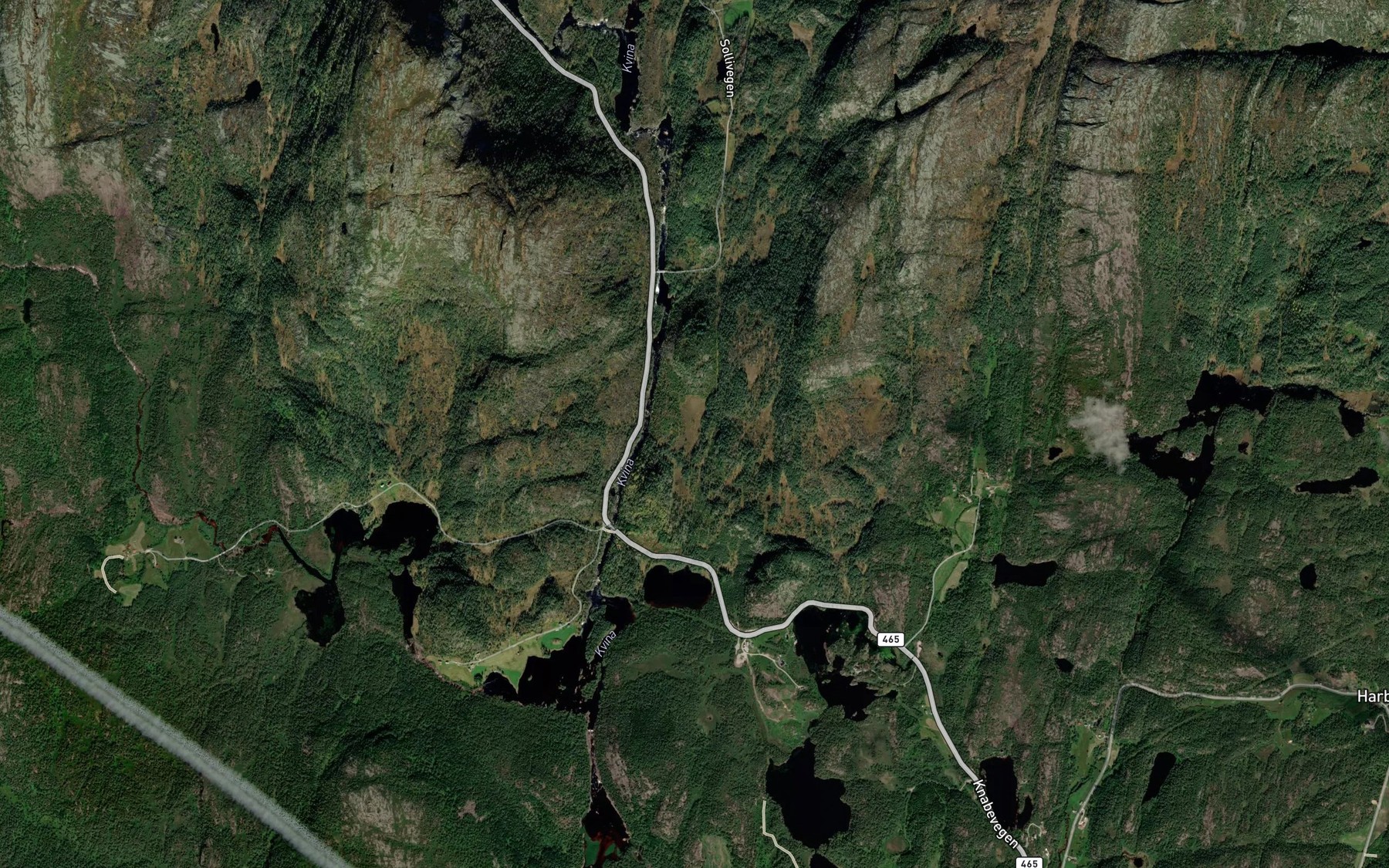 Satellite map of the Lindhomtjorni