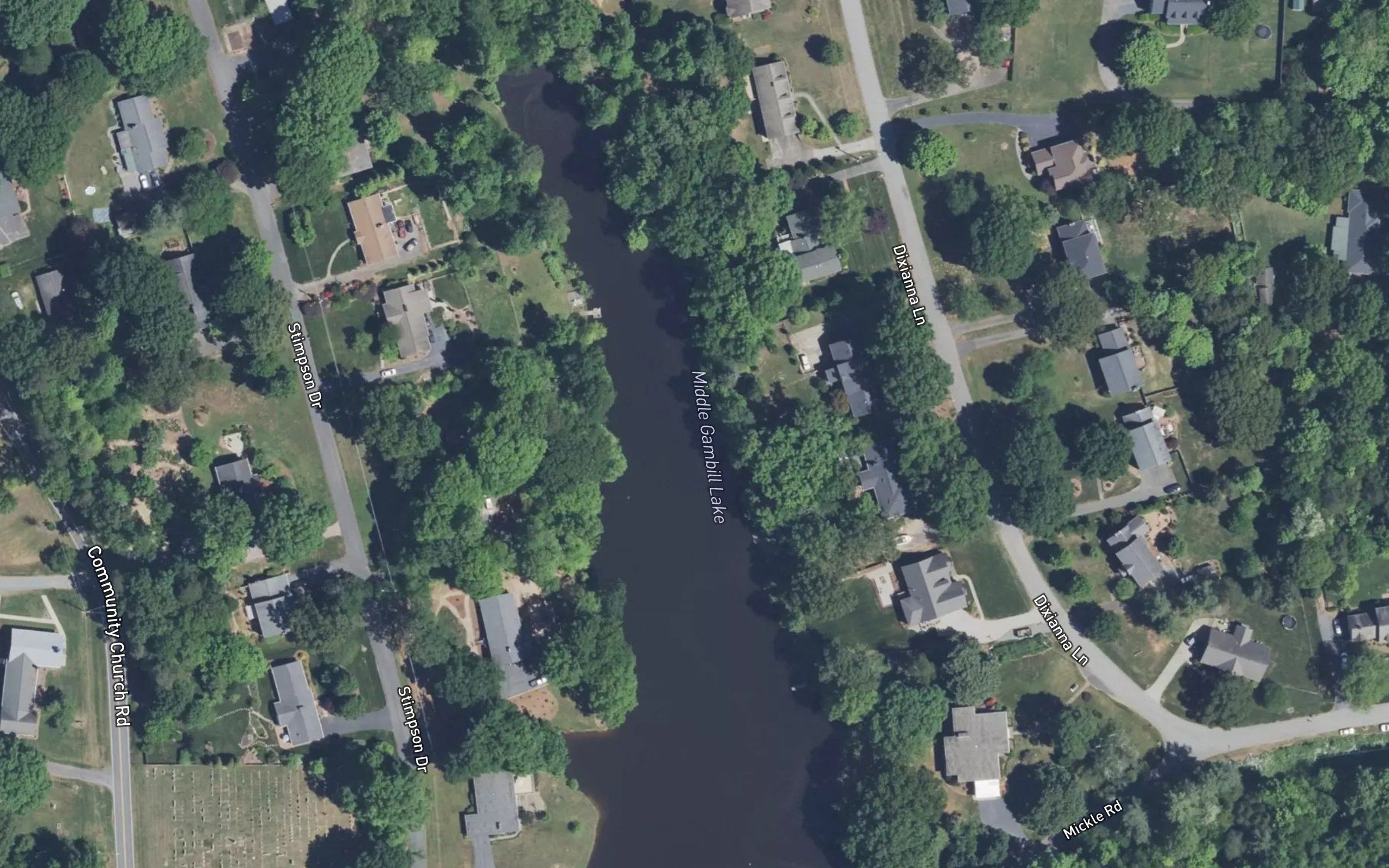 Middle Gambill Lake