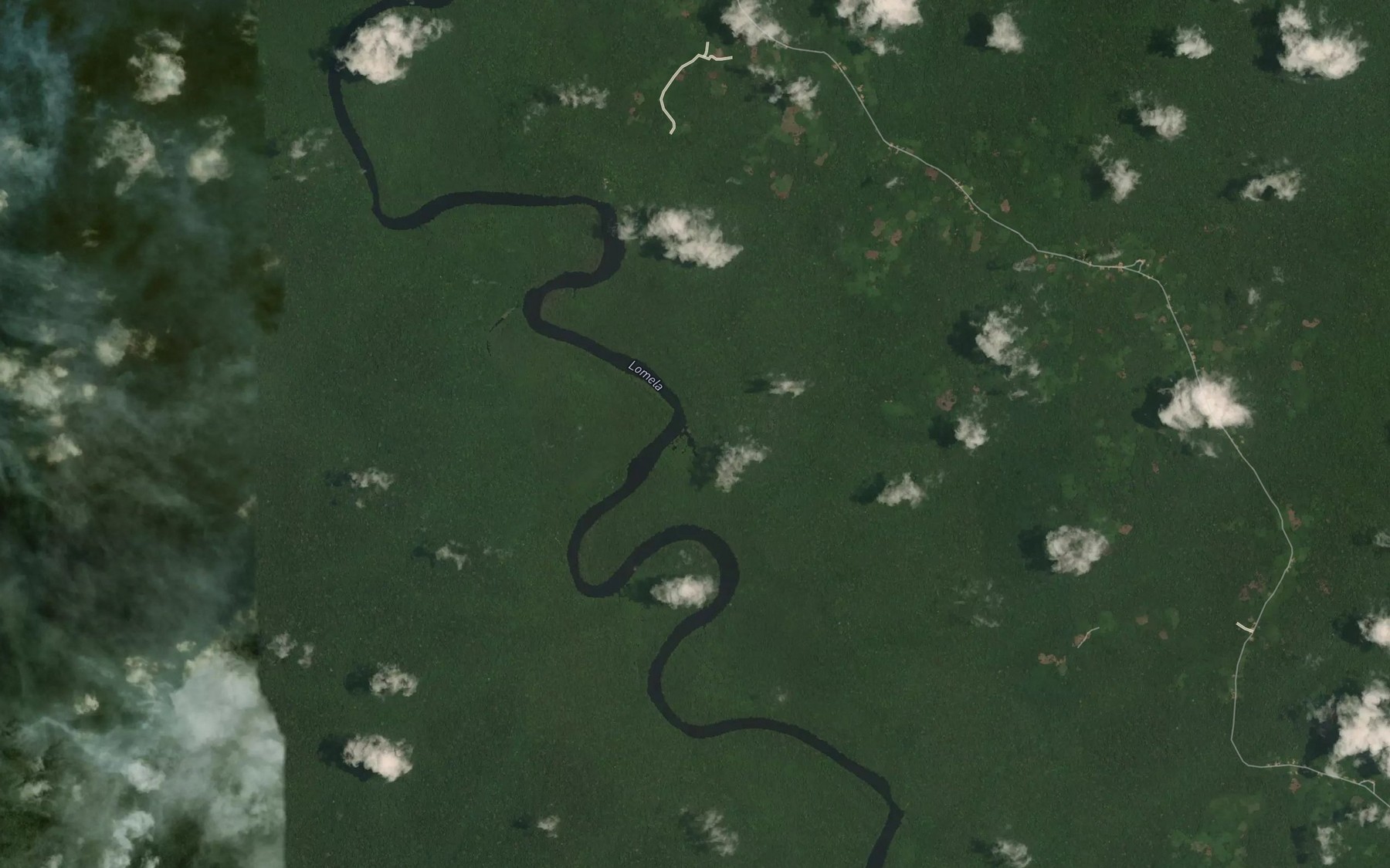 Satellite map of the Lokoma
