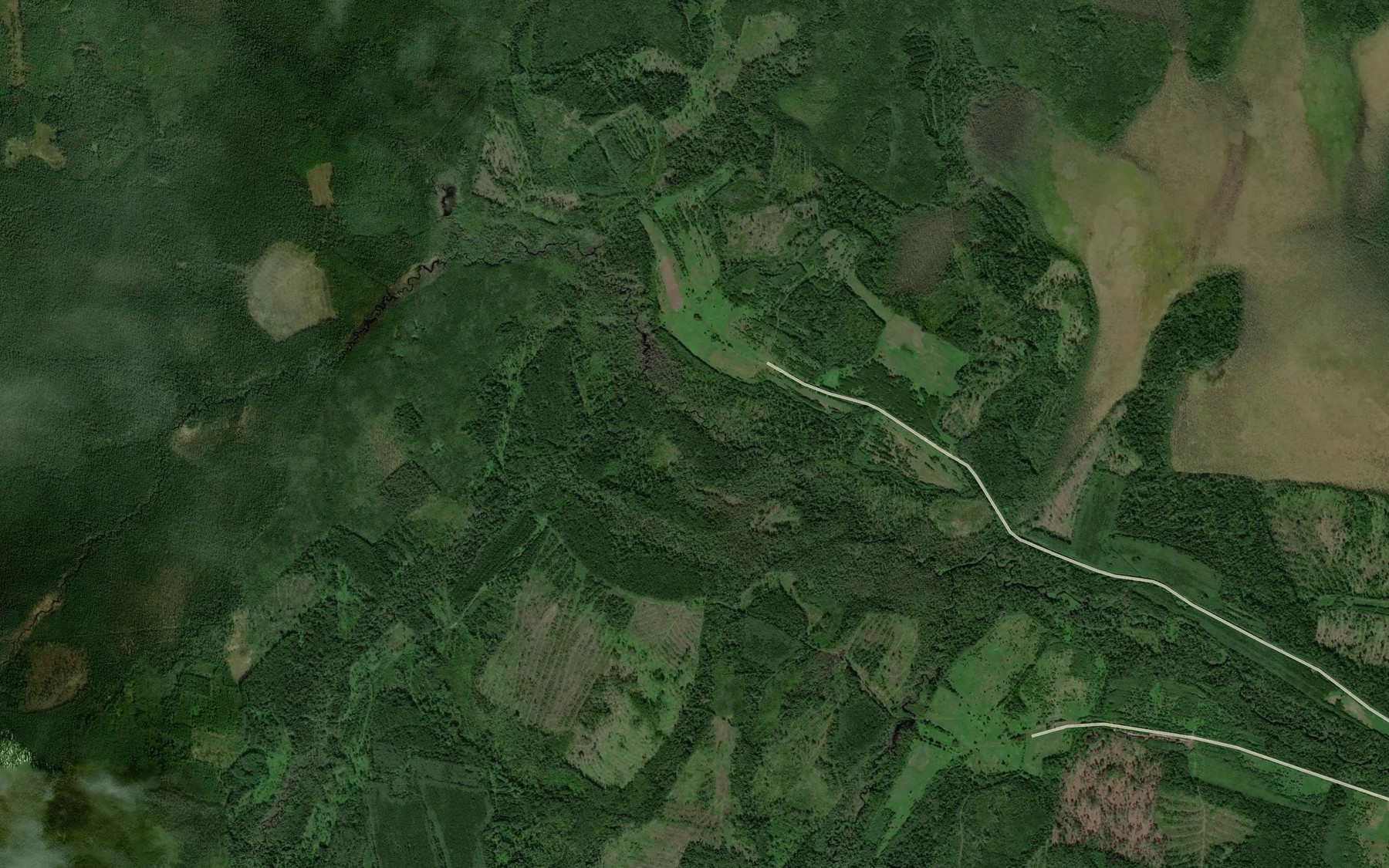 Satellite map of the Van'kinskiy