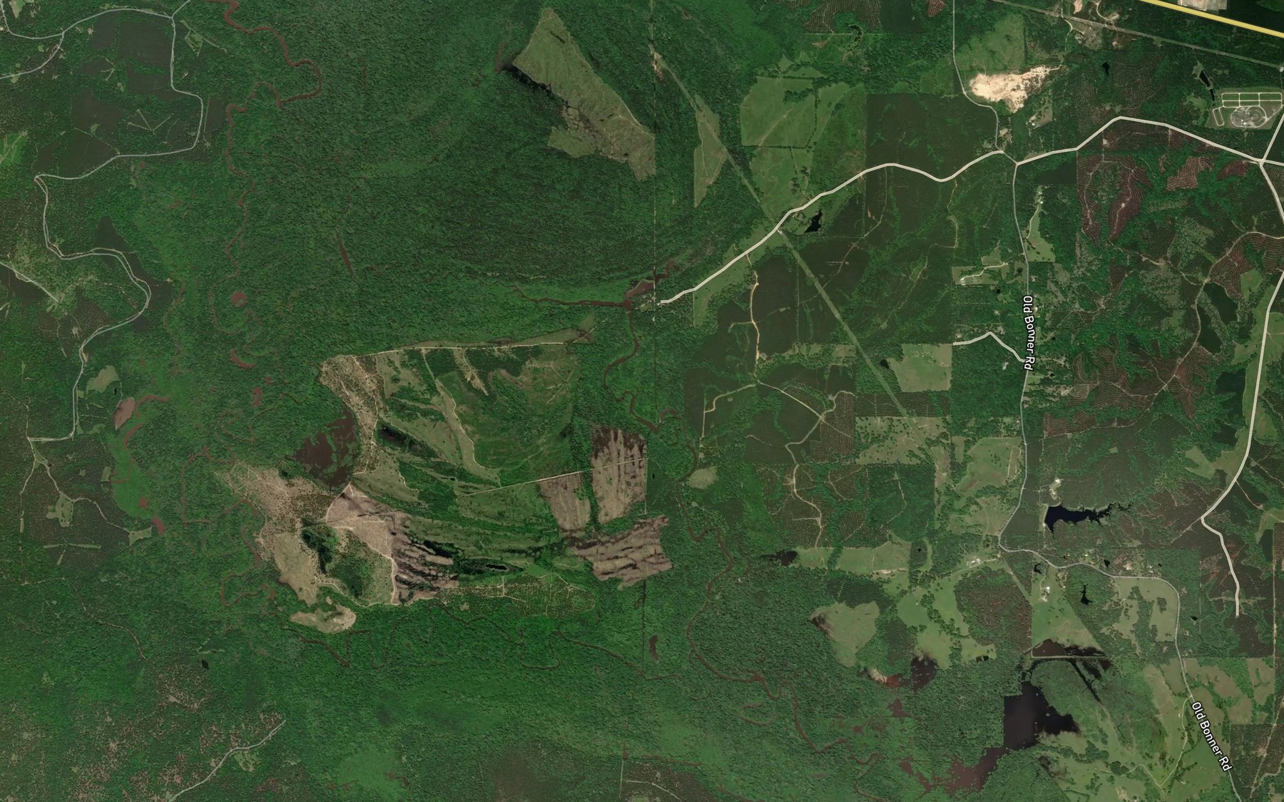 Satellite map of the Old Channel