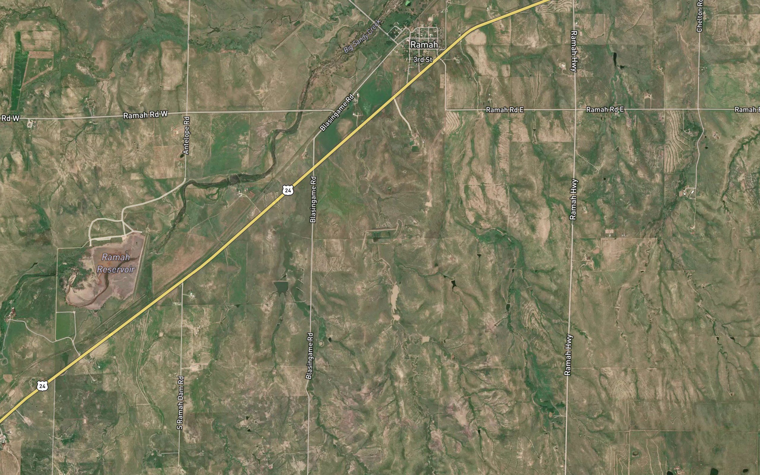 Big Sandy Creek Watershed S-12 Reservoir