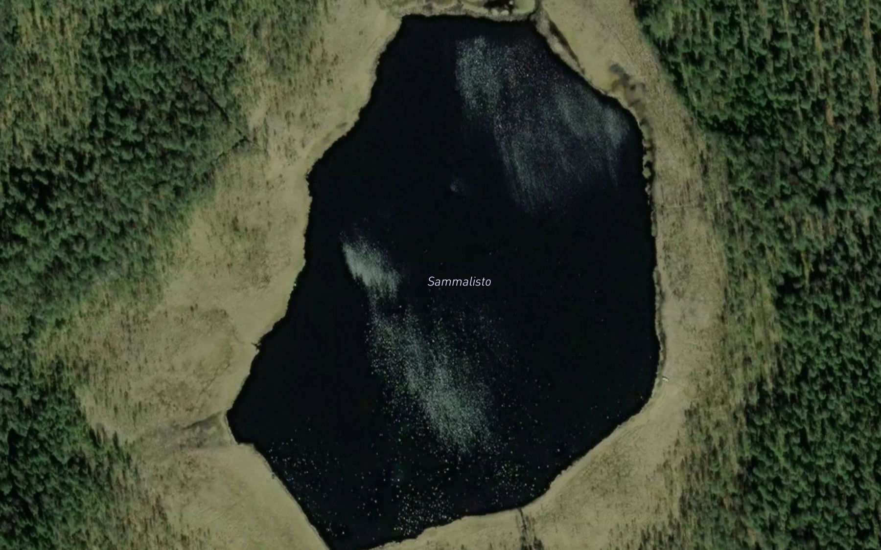 Satellite map of the Sammalisto