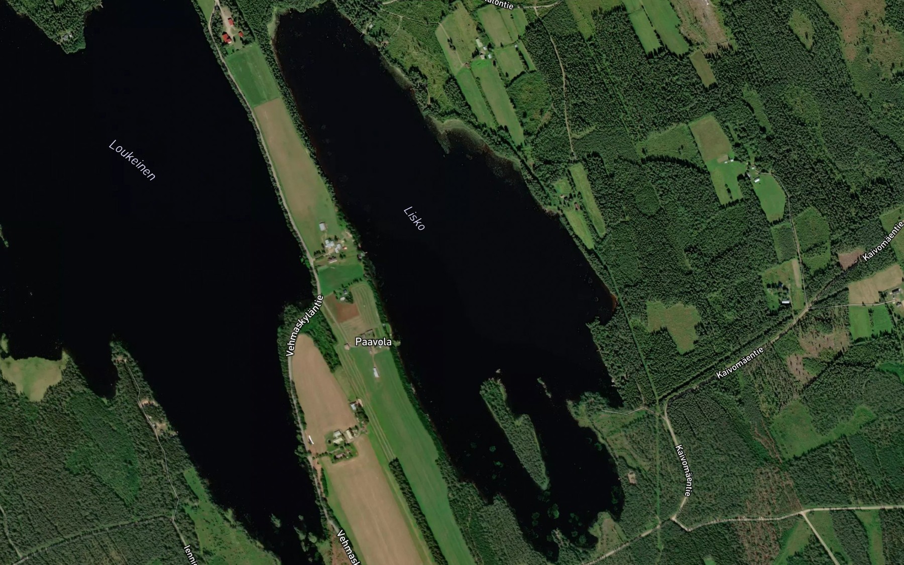 Satellite map of the Lisko