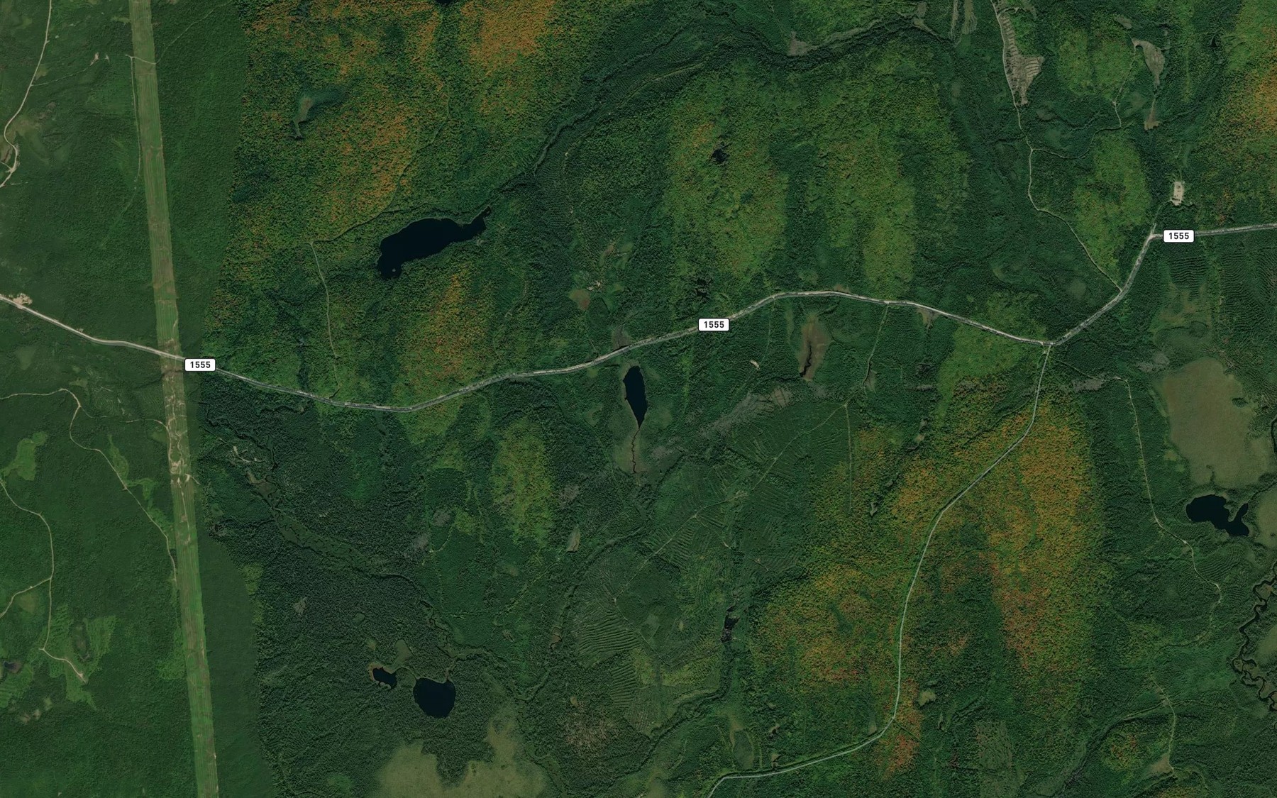 Satellite map of the Lac du Piege