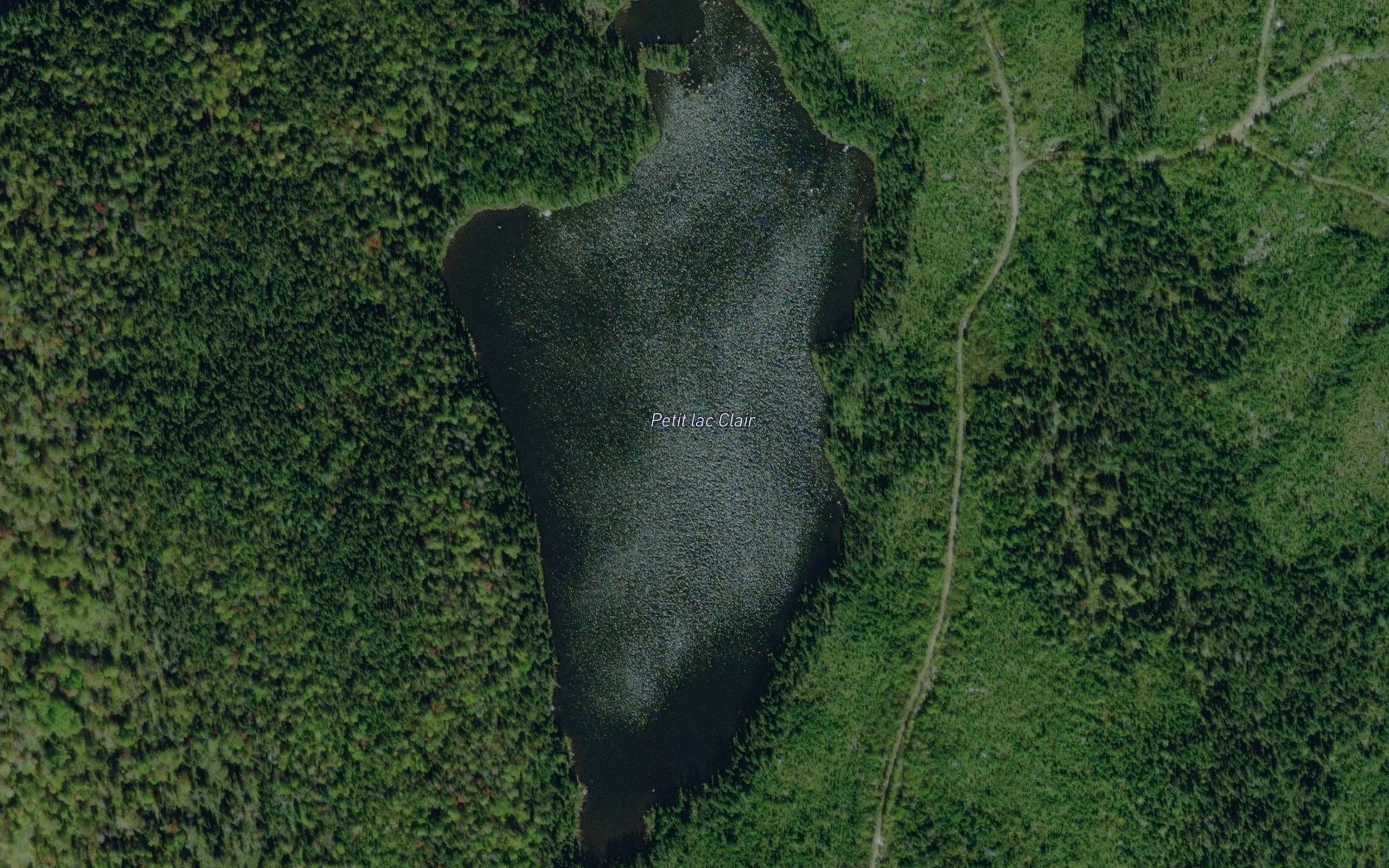 Petit lac Clair