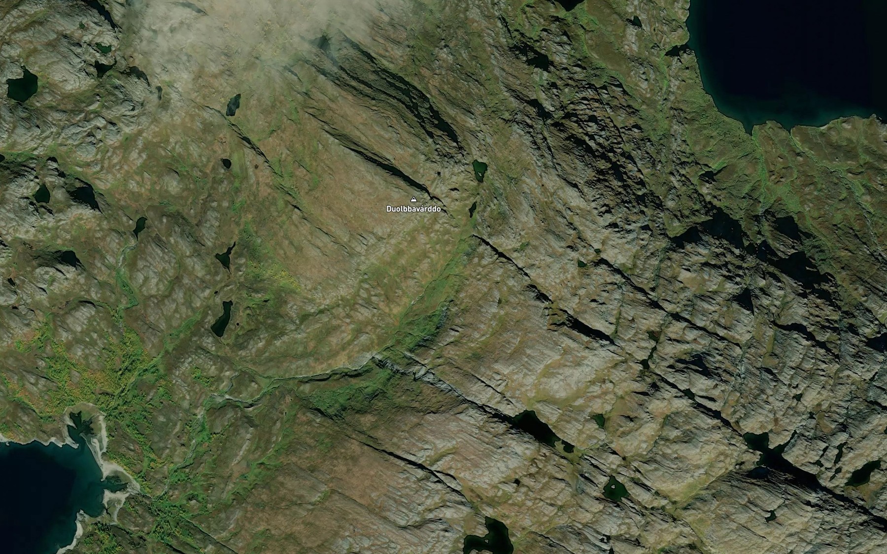 Satellite map of the Vuoppijakka