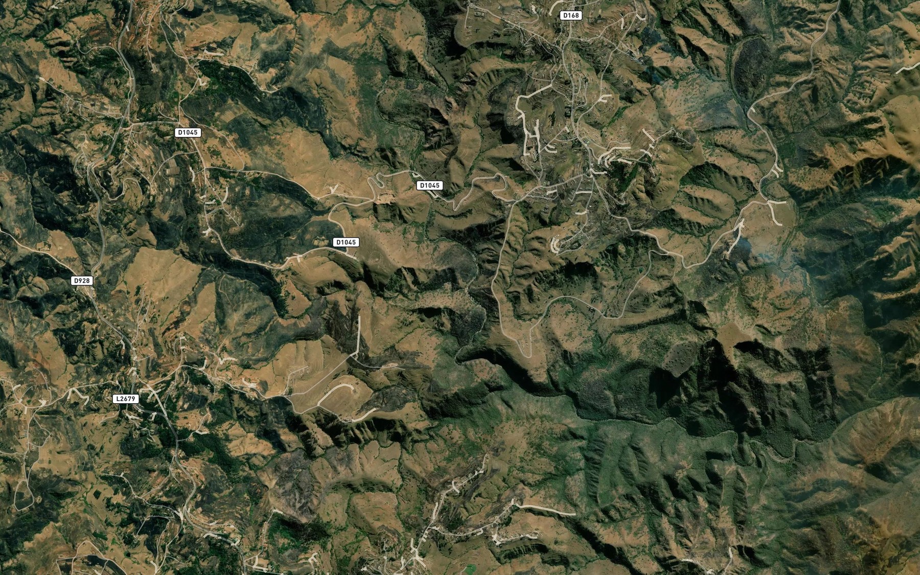 Satellite map of the Nkwazi