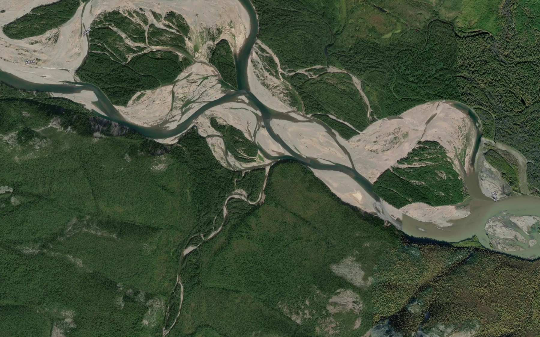 Satellite map of the Chulmanchan