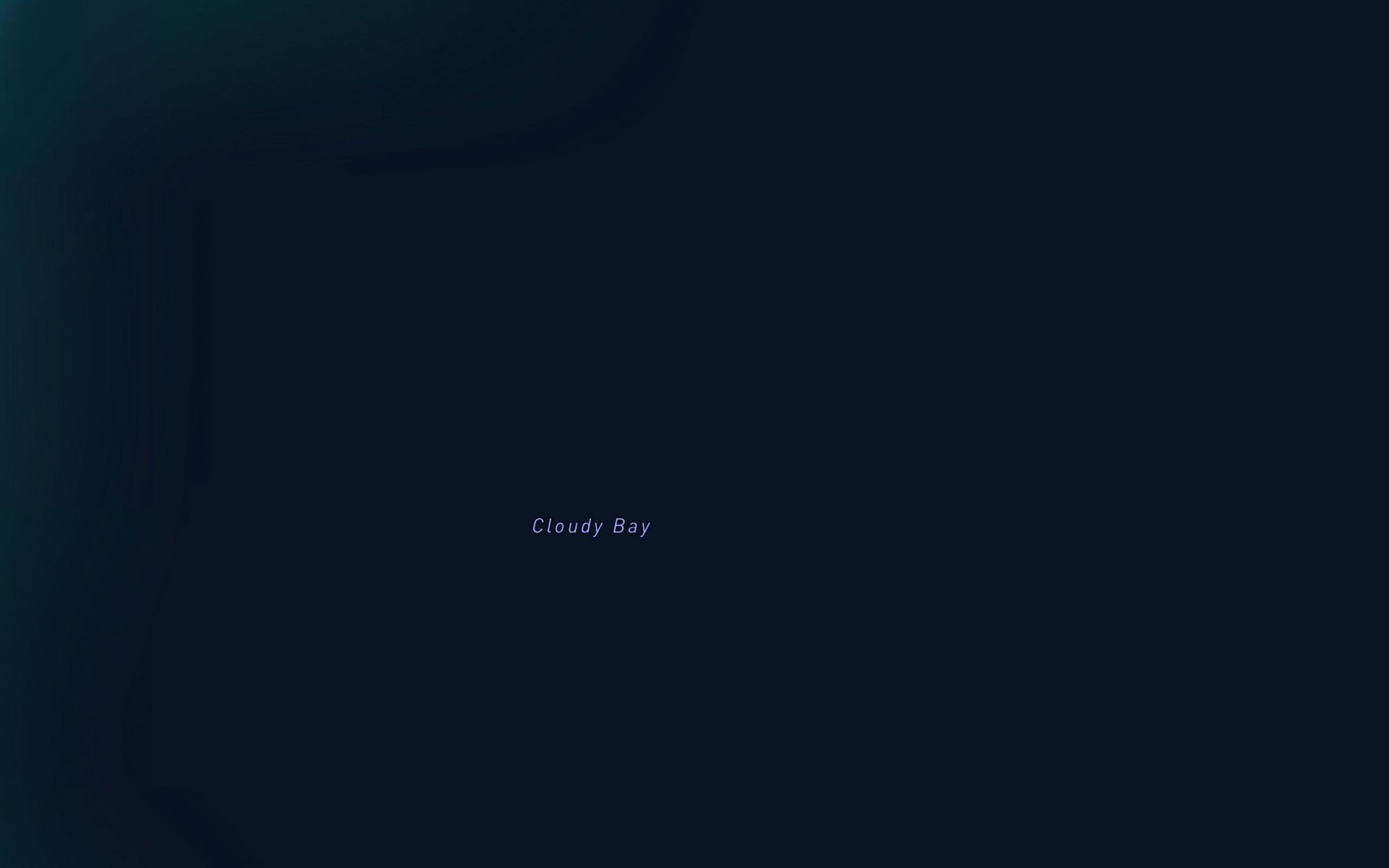 Satellite map of the Cloudy Bay
