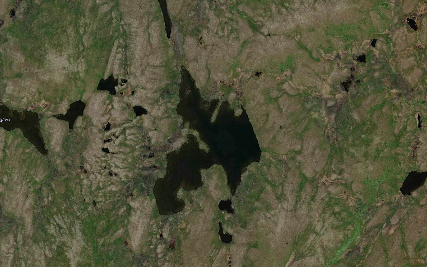 Satellite map of the Geadgejavri