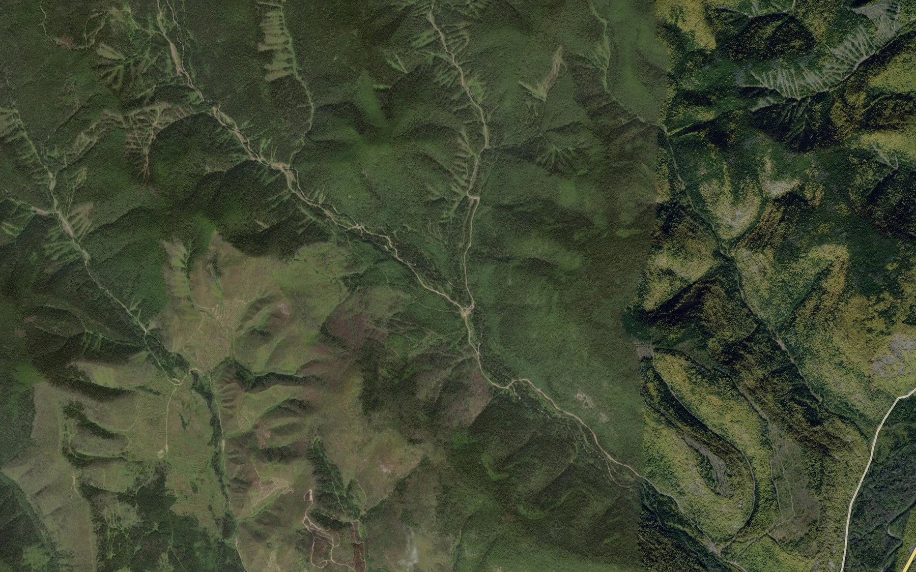 Satellite map of the Kamenistyy