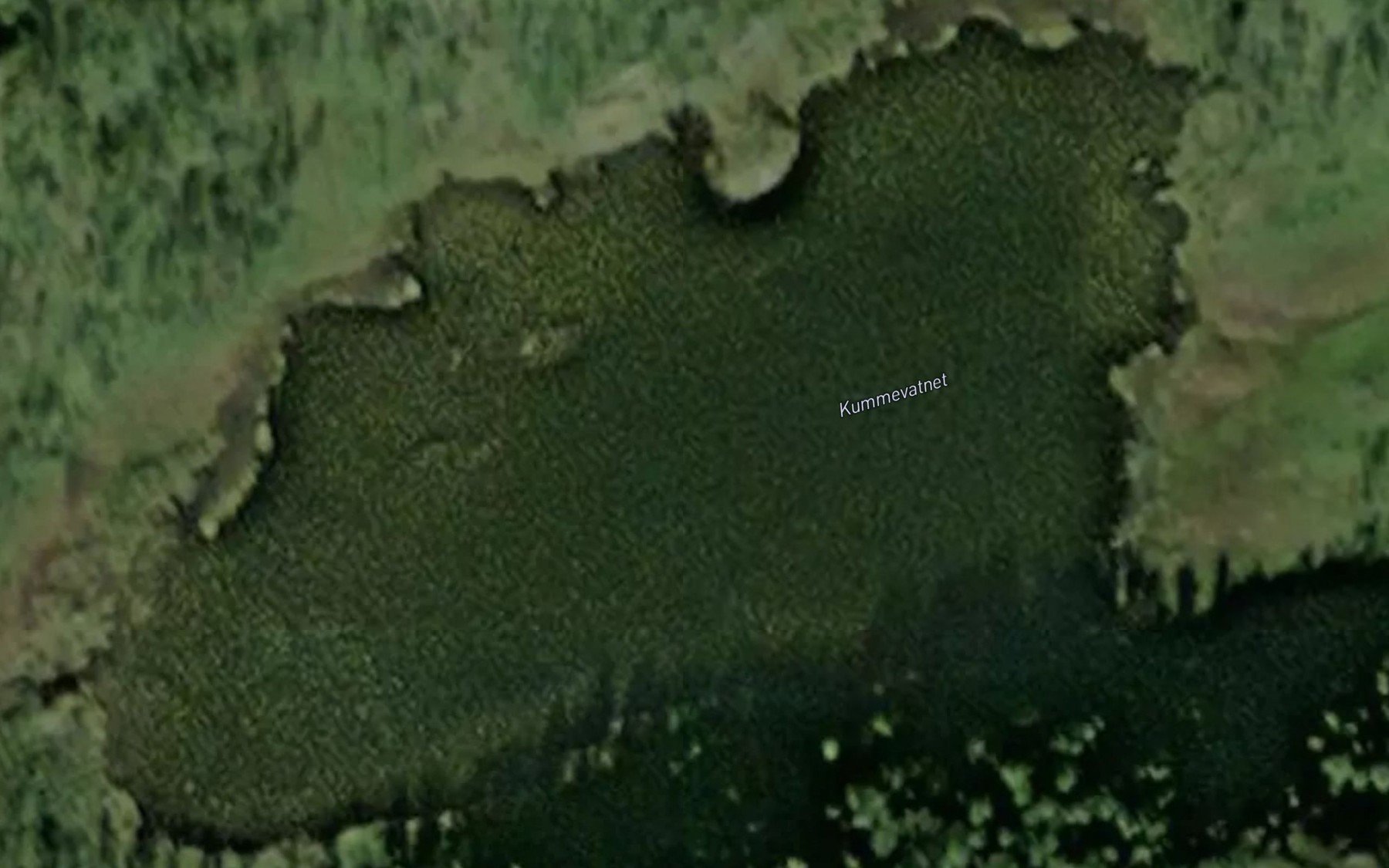 Satellite map of the Kummevatnet