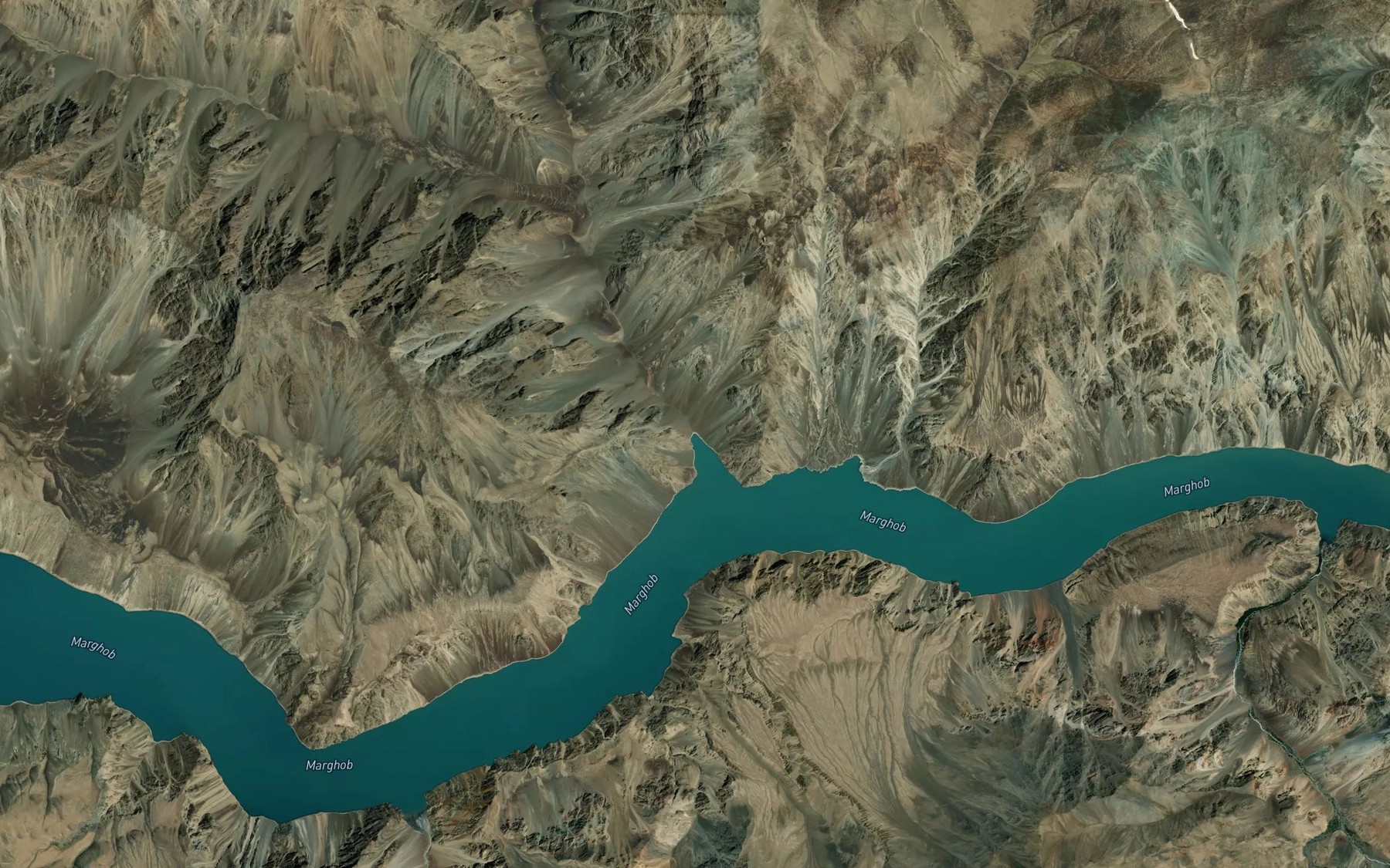 Satellite map of the Kazan-Kula