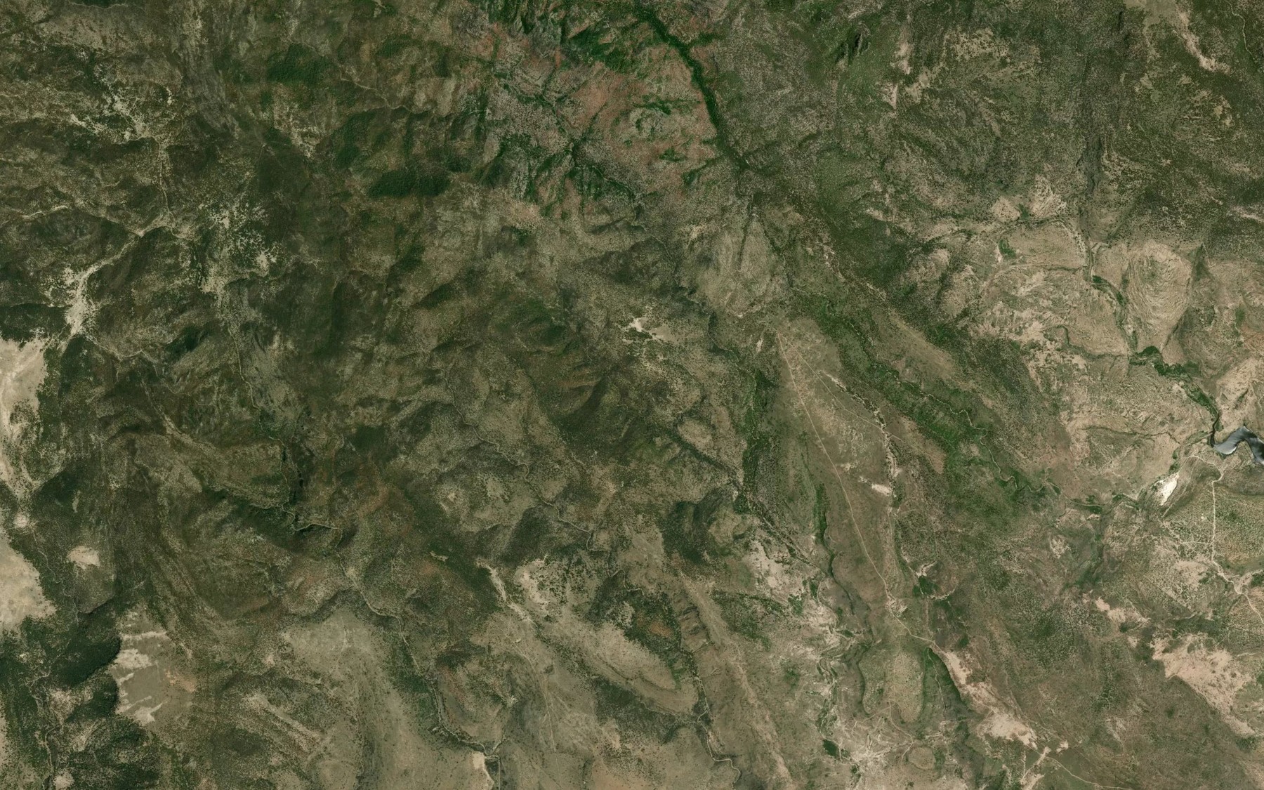 Satellite map of the Lobos
