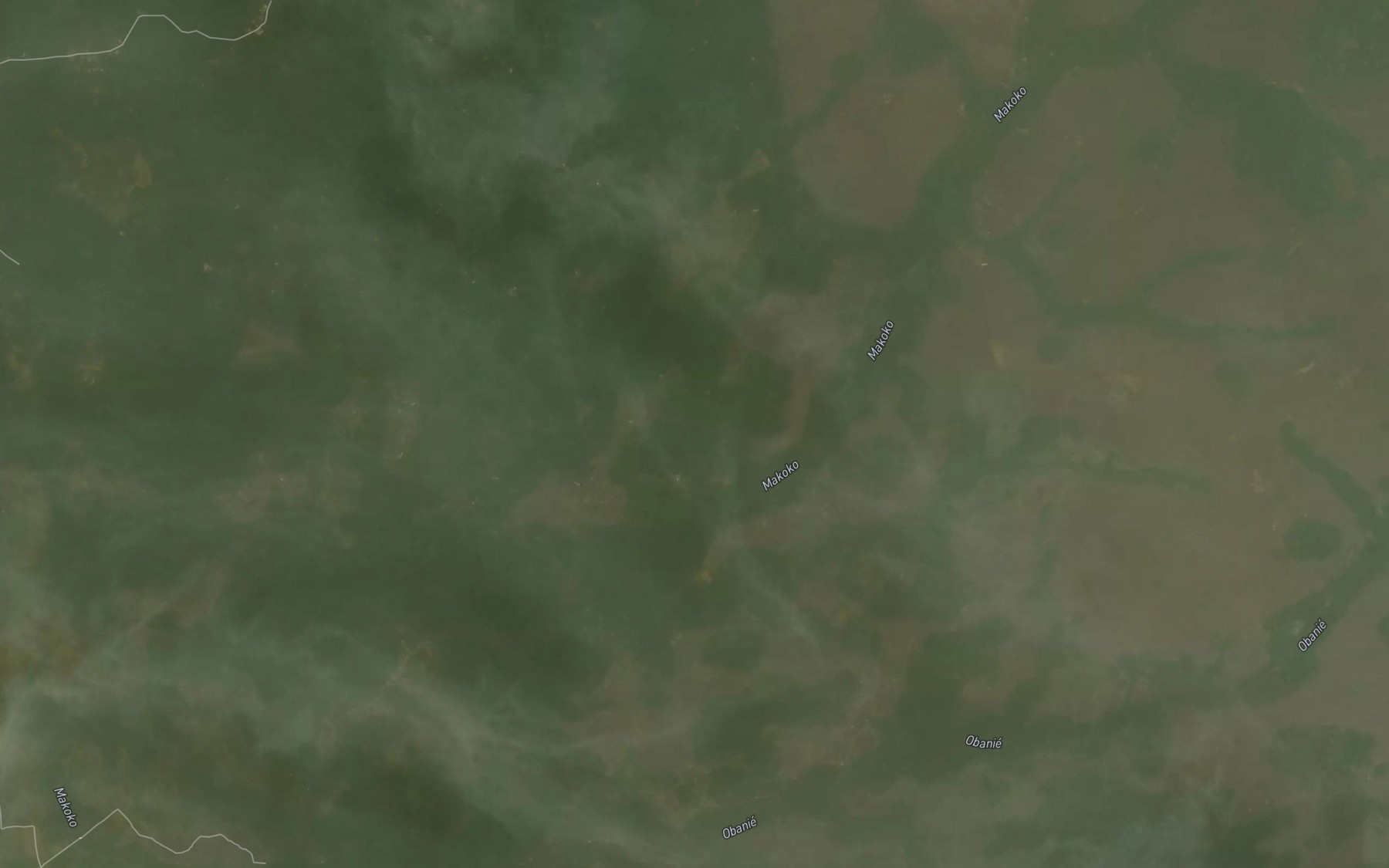 Satellite map of the Ndena