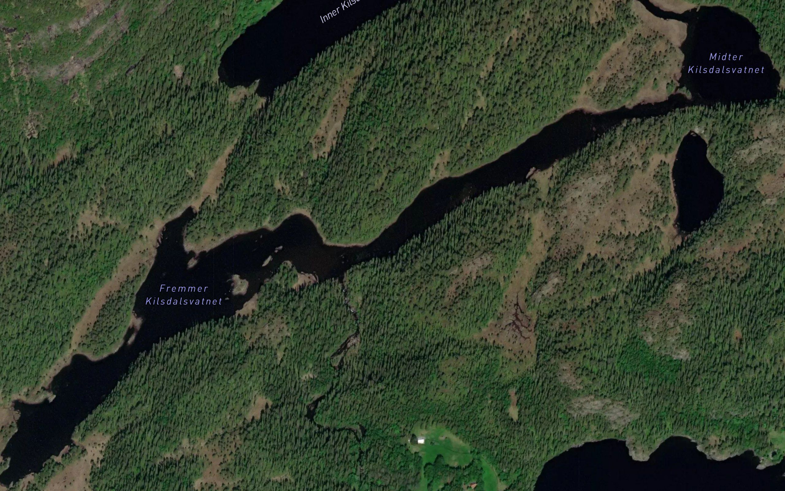 Midter Kilsdalsvatnet