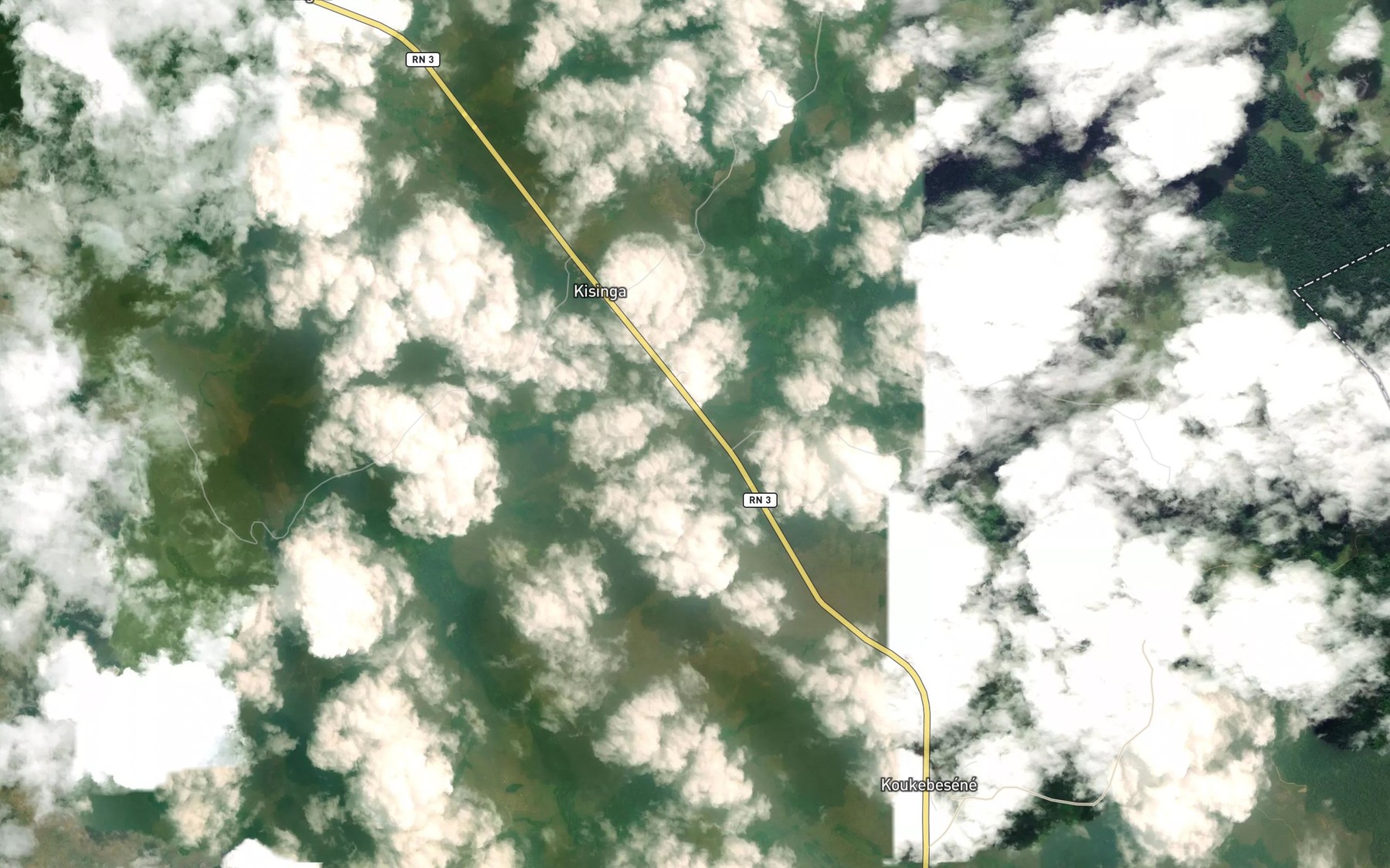 Satellite map of the Idiadia