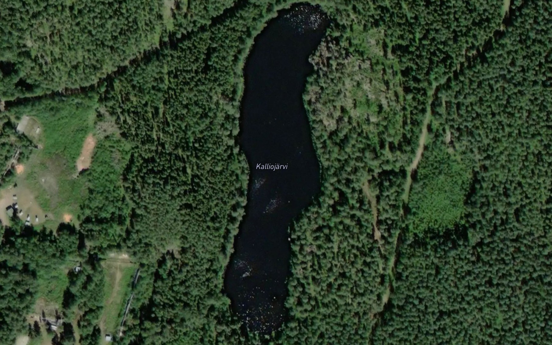 Satellite map of the Kalliojarvi