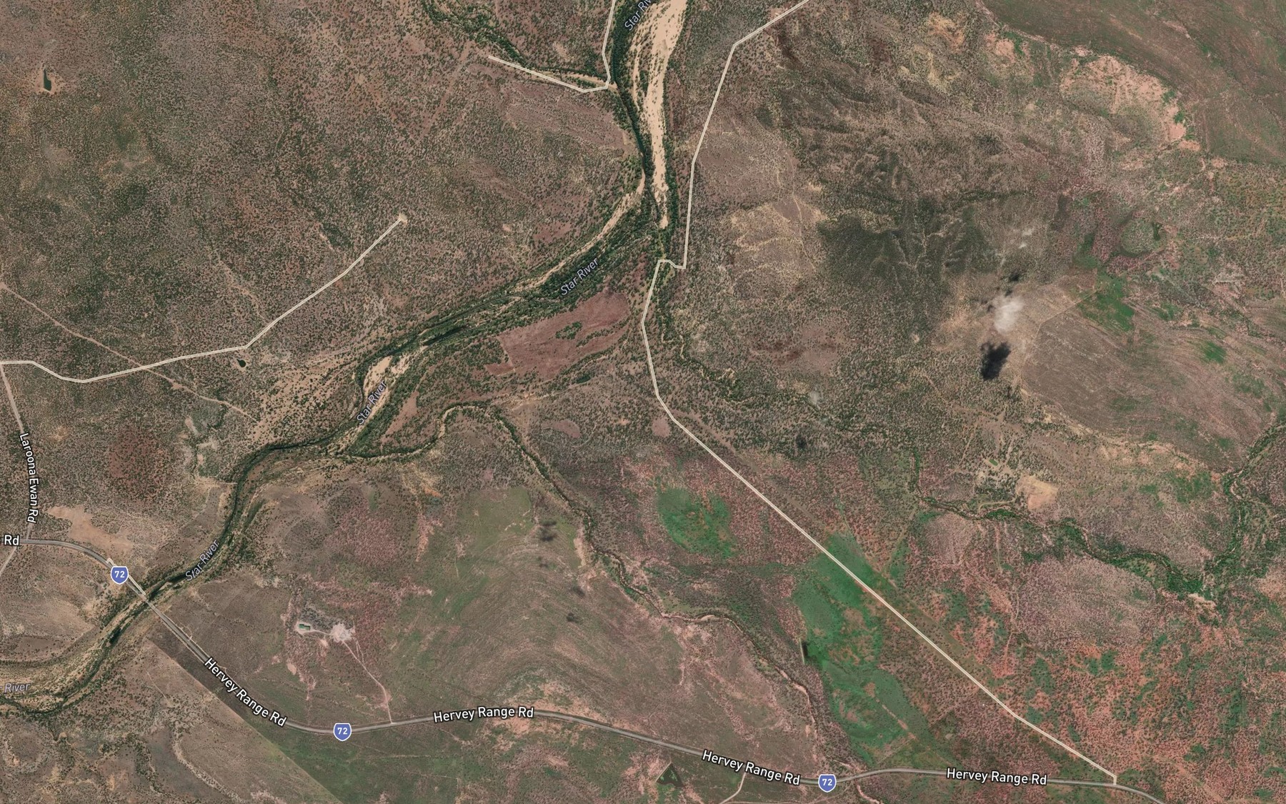 Satellite map of the Payne Lagoon