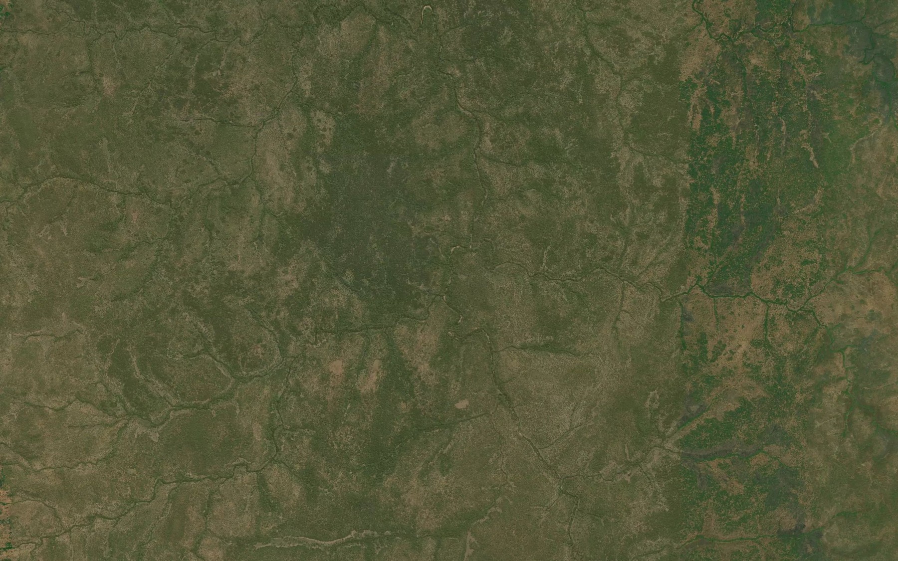 Satellite map of the Gorbokoua
