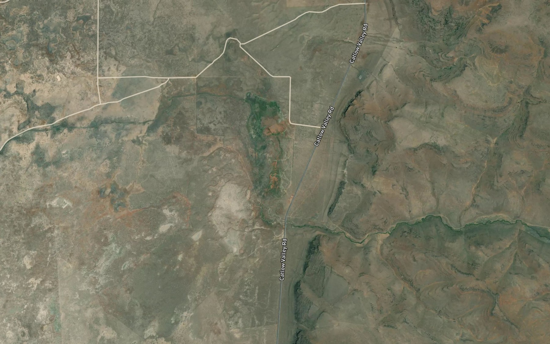 Satellite map of the Skull Creek