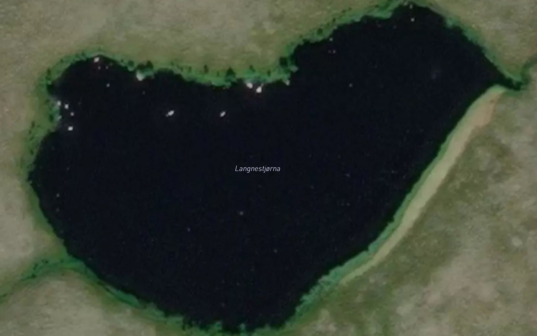 Satellite map of the Langnestjorna