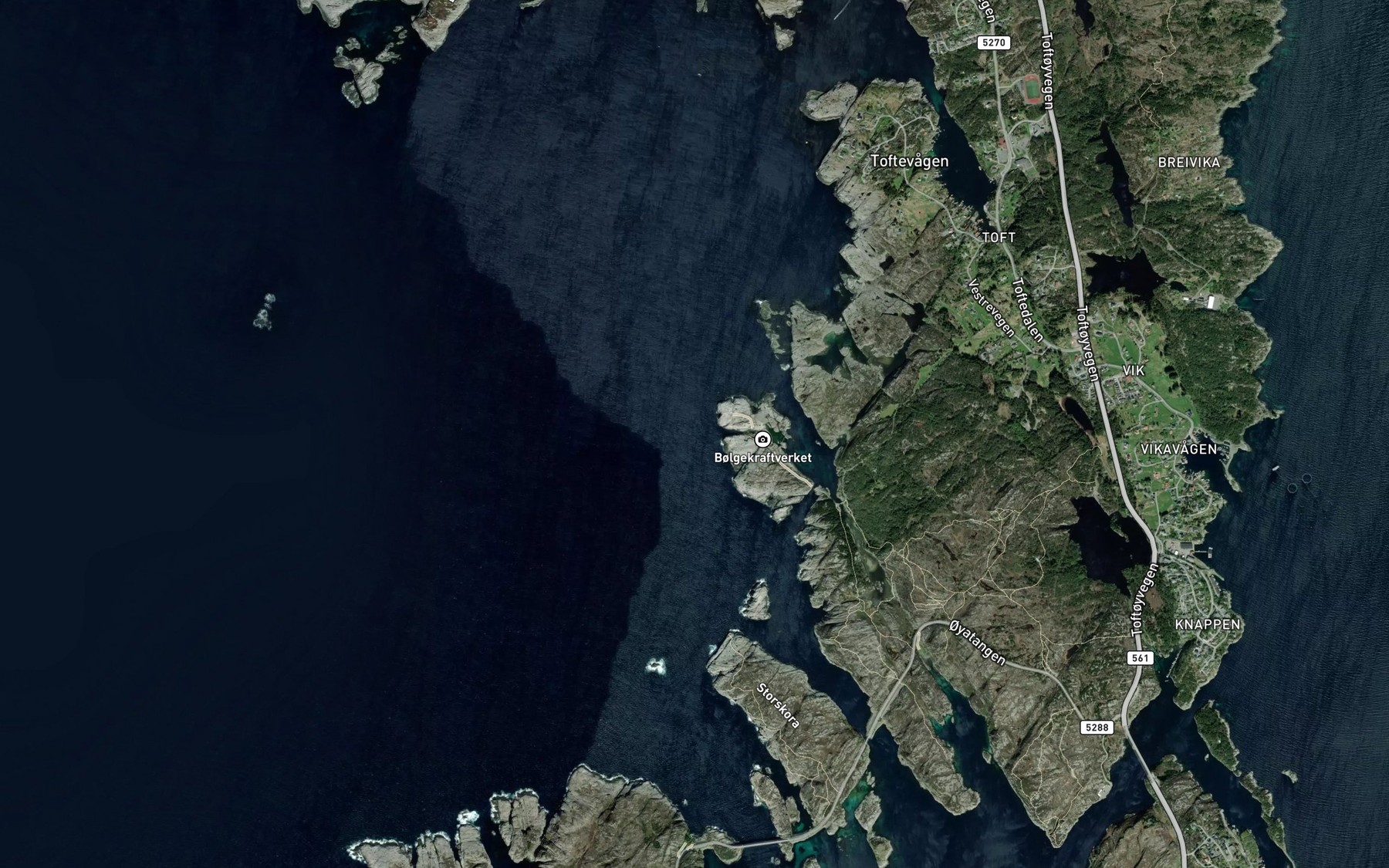 Satellite map of the Svensegarden