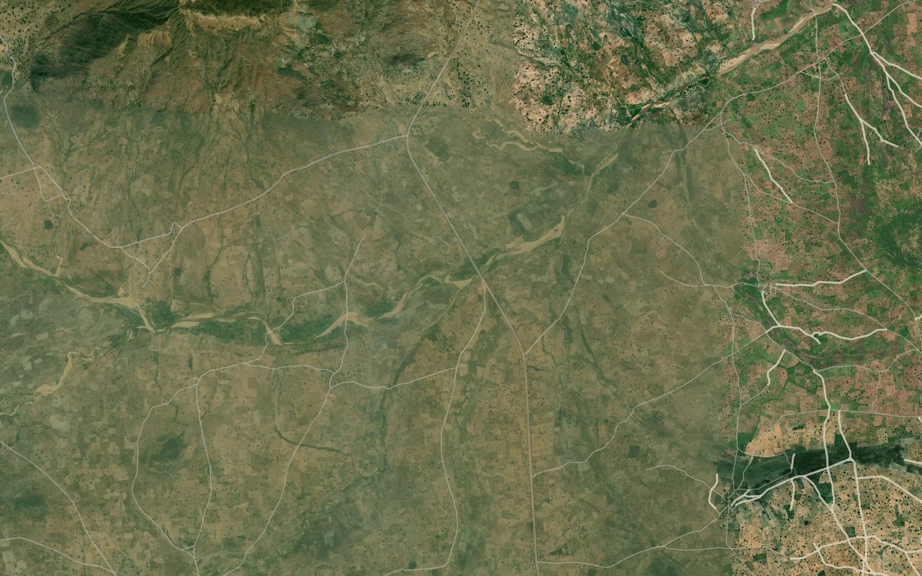 Satellite map of the River Dasam