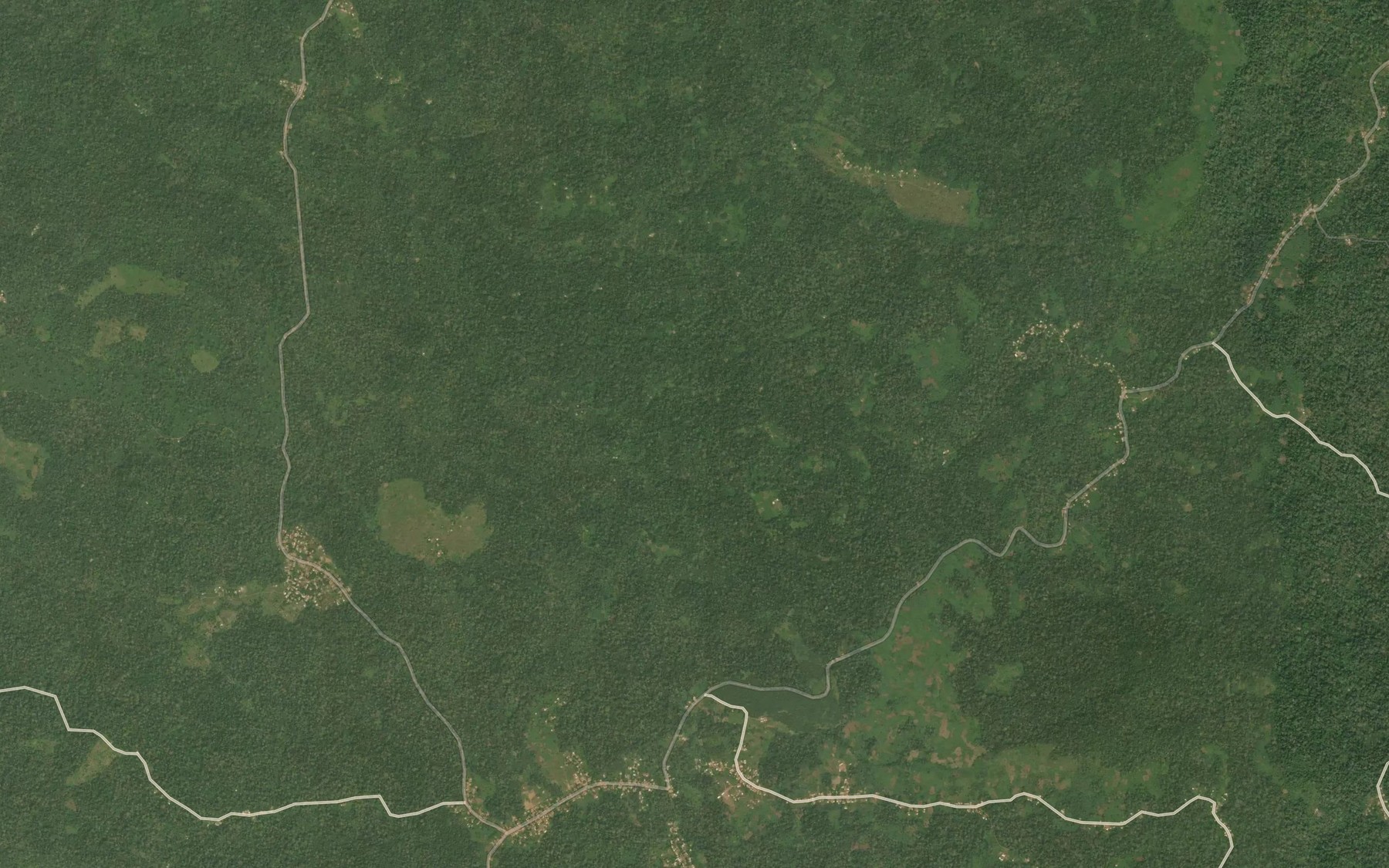 Satellite map of the Matonga