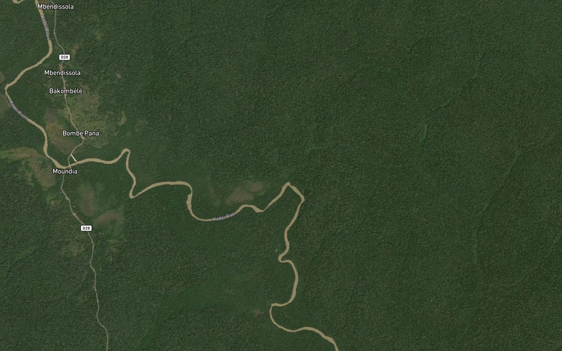 Satellite map of the Sol