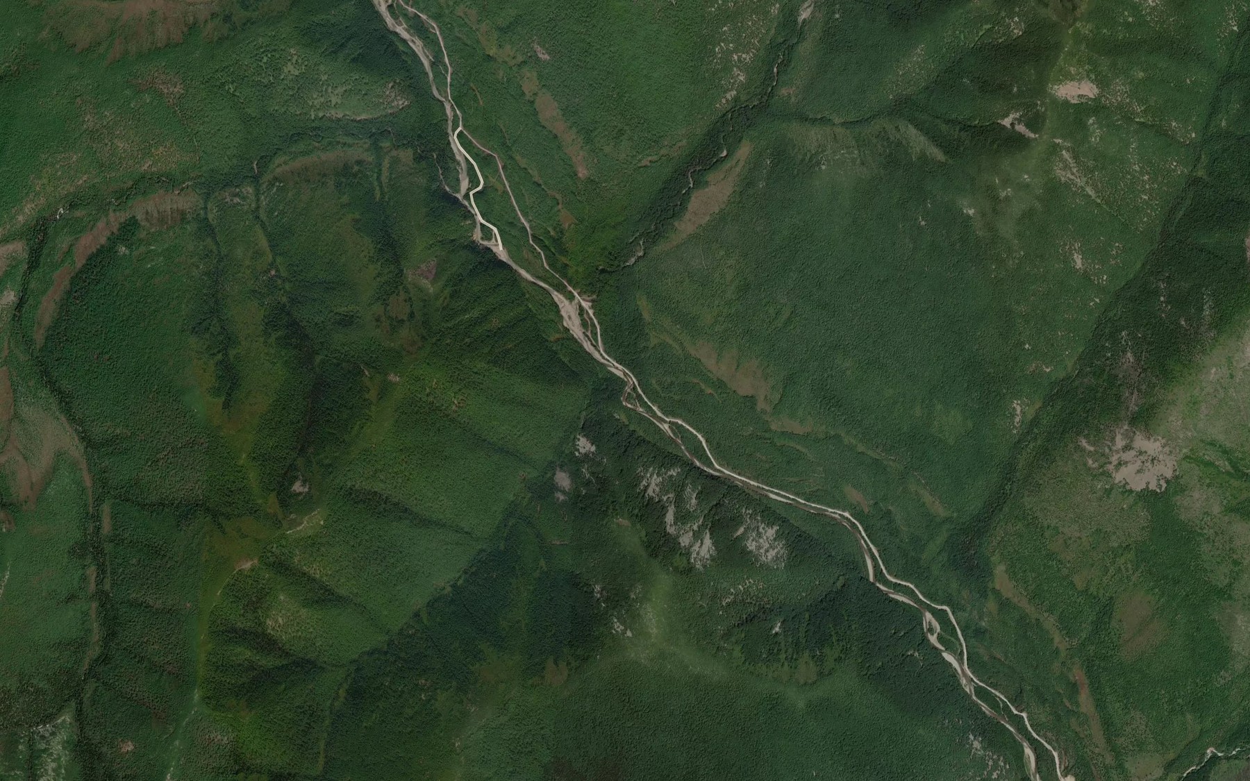 Satellite map of the Ul