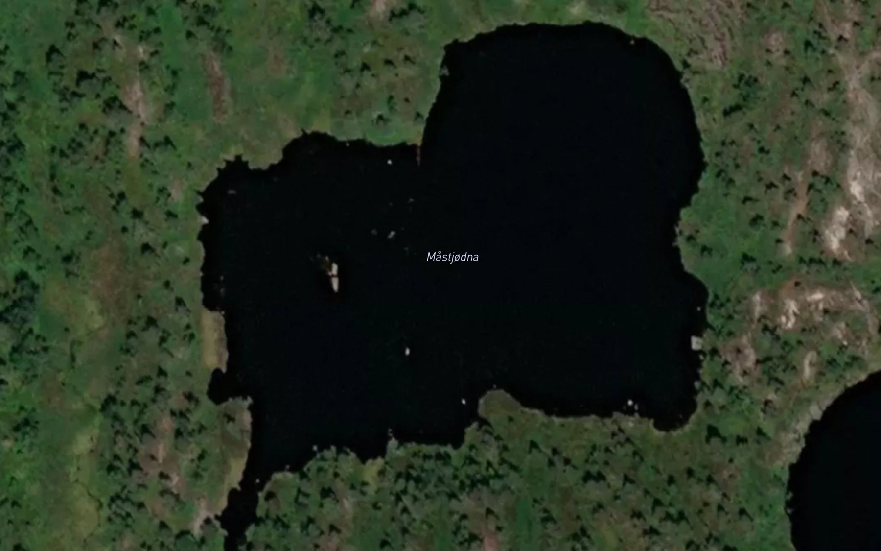 Satellite map of the Mastjodna