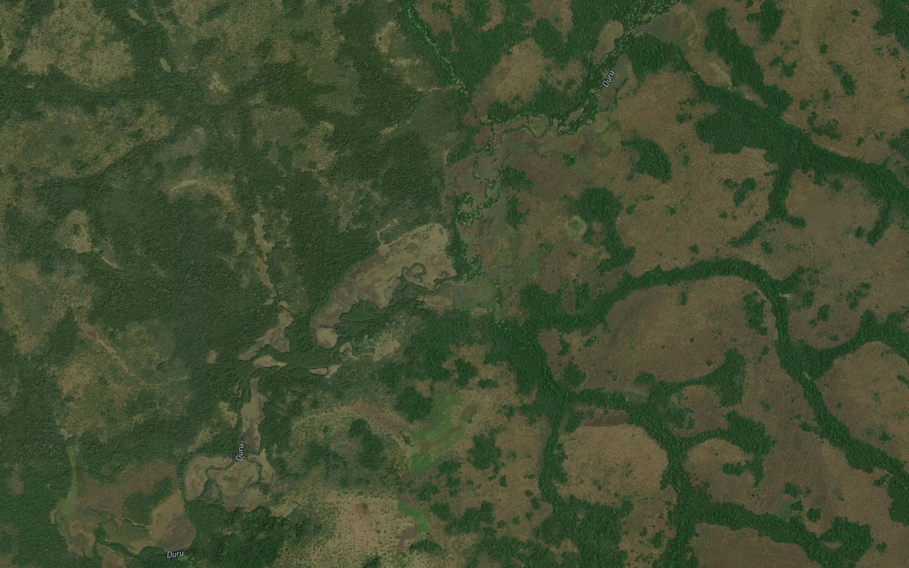 Satellite map of the Solobingba