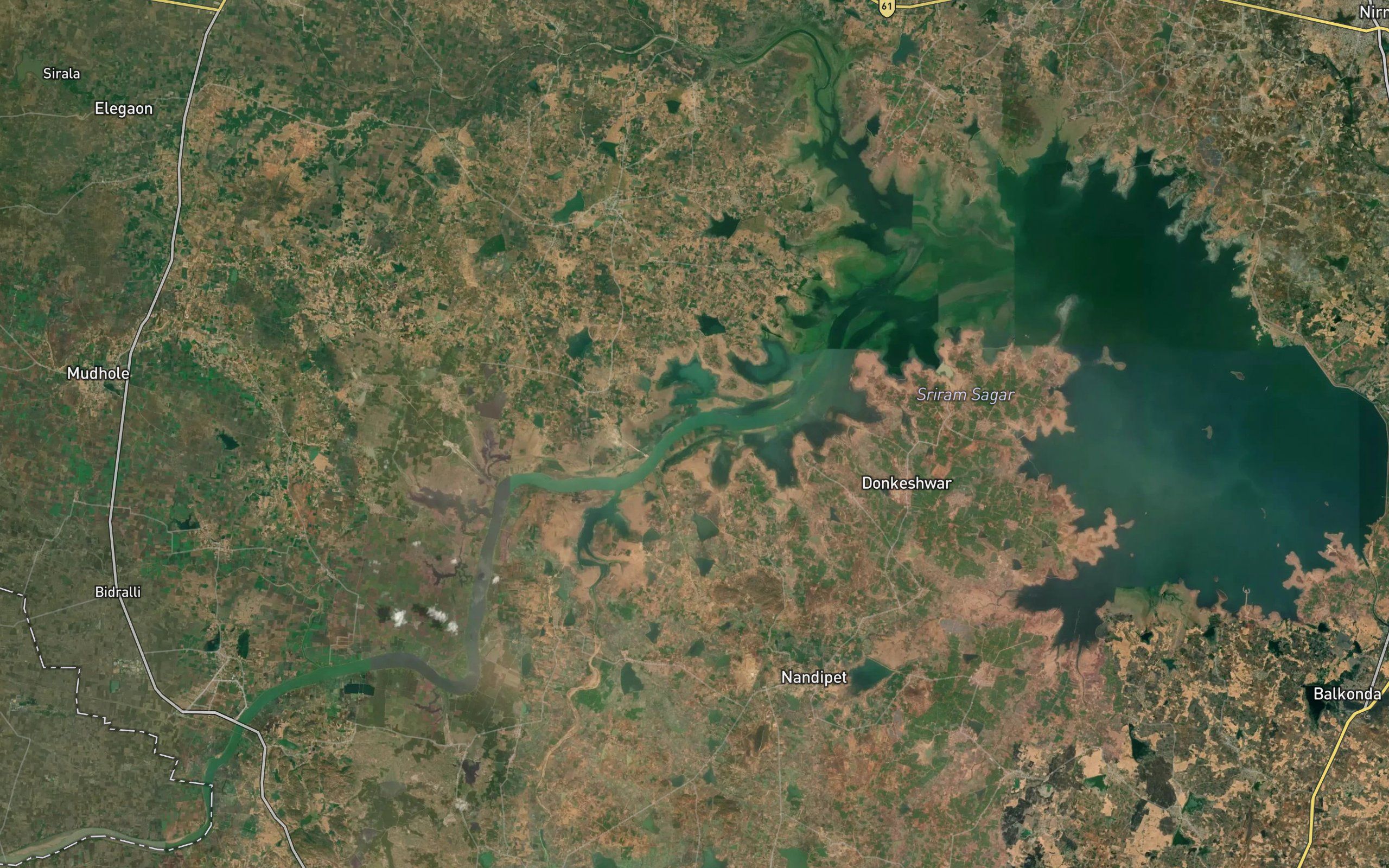 Sriramsagar Reservoir
