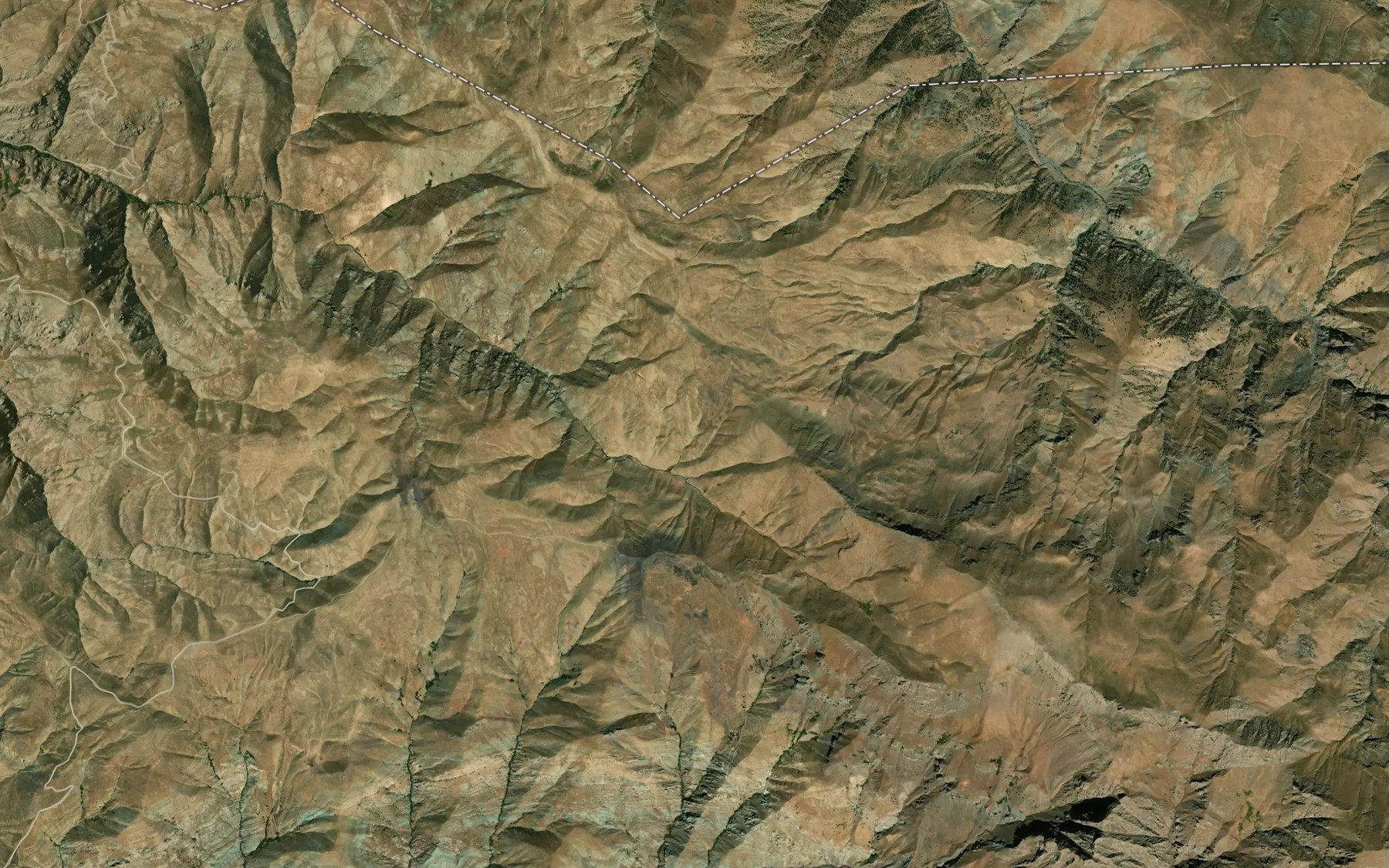 Satellite map of the Cheshmeh-ye Salang Darreh