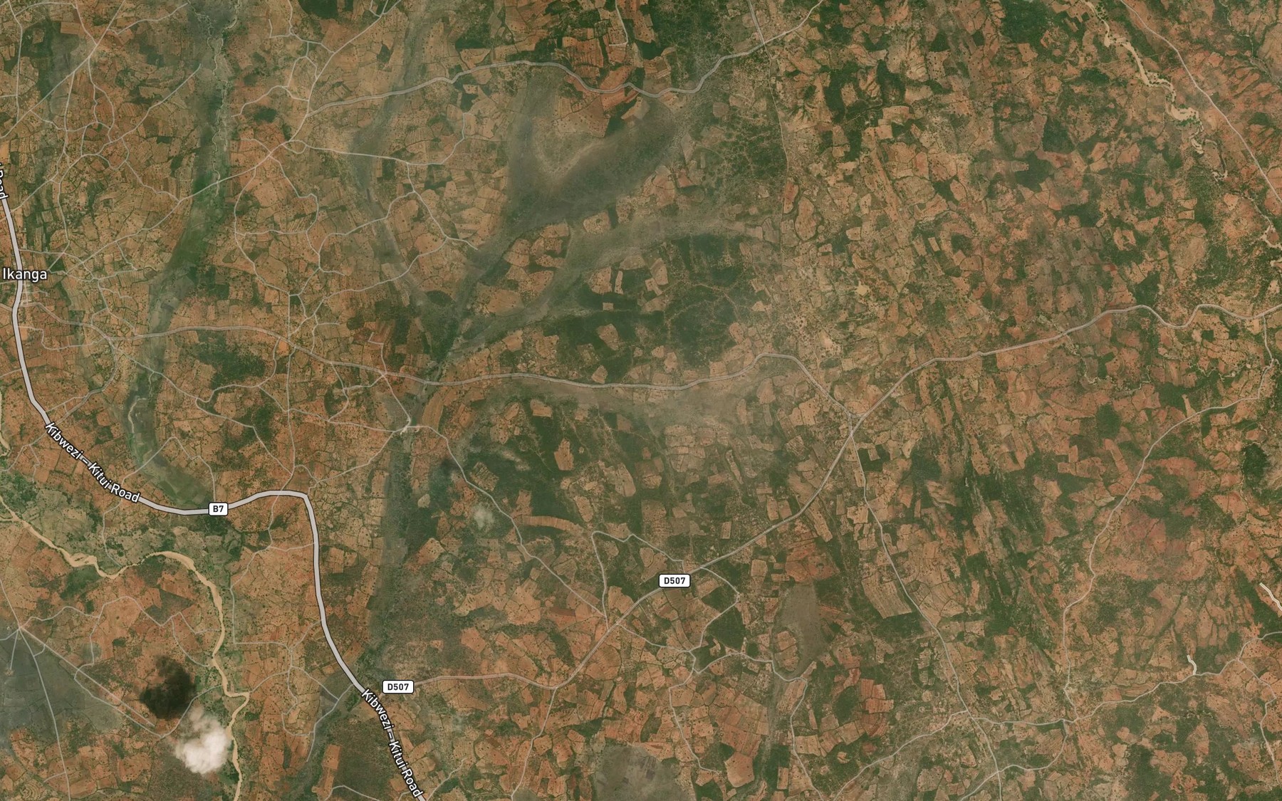 Satellite map of the Kanguli