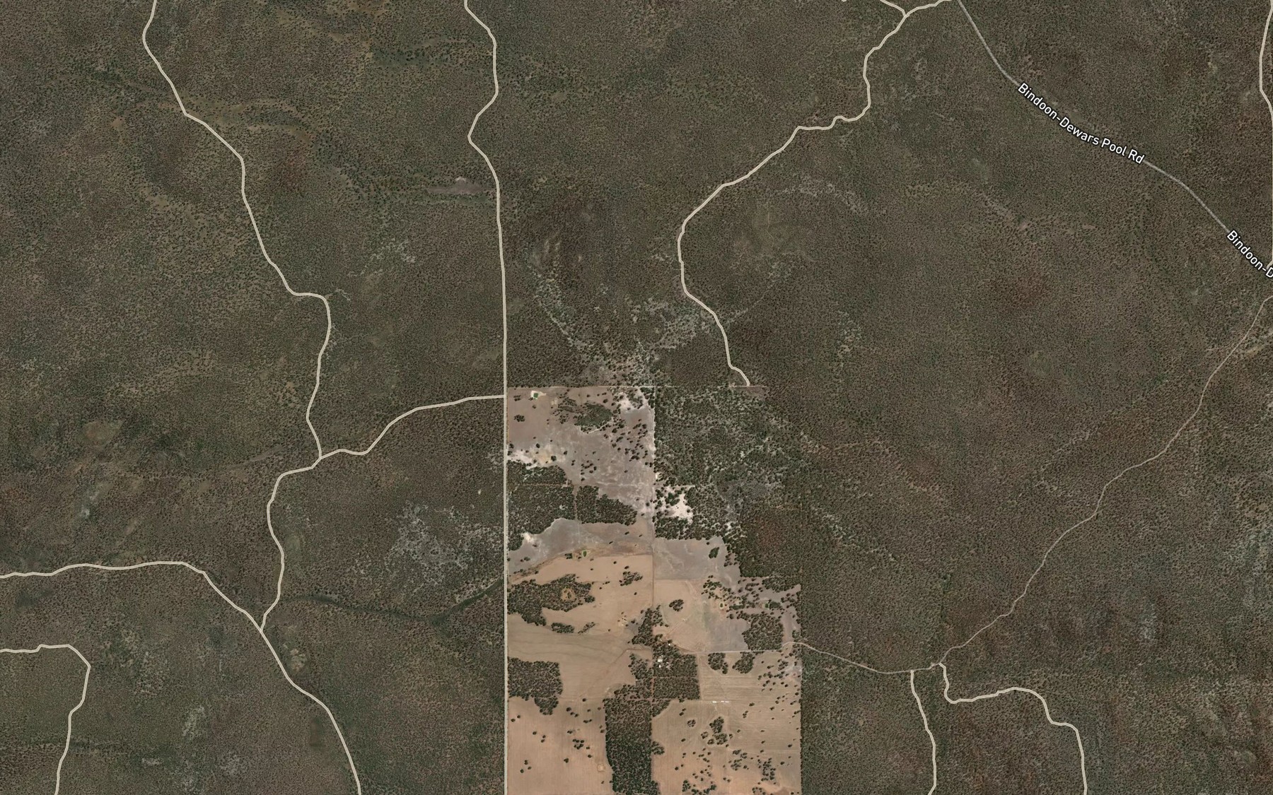 Satellite map of the Munyerring Spring